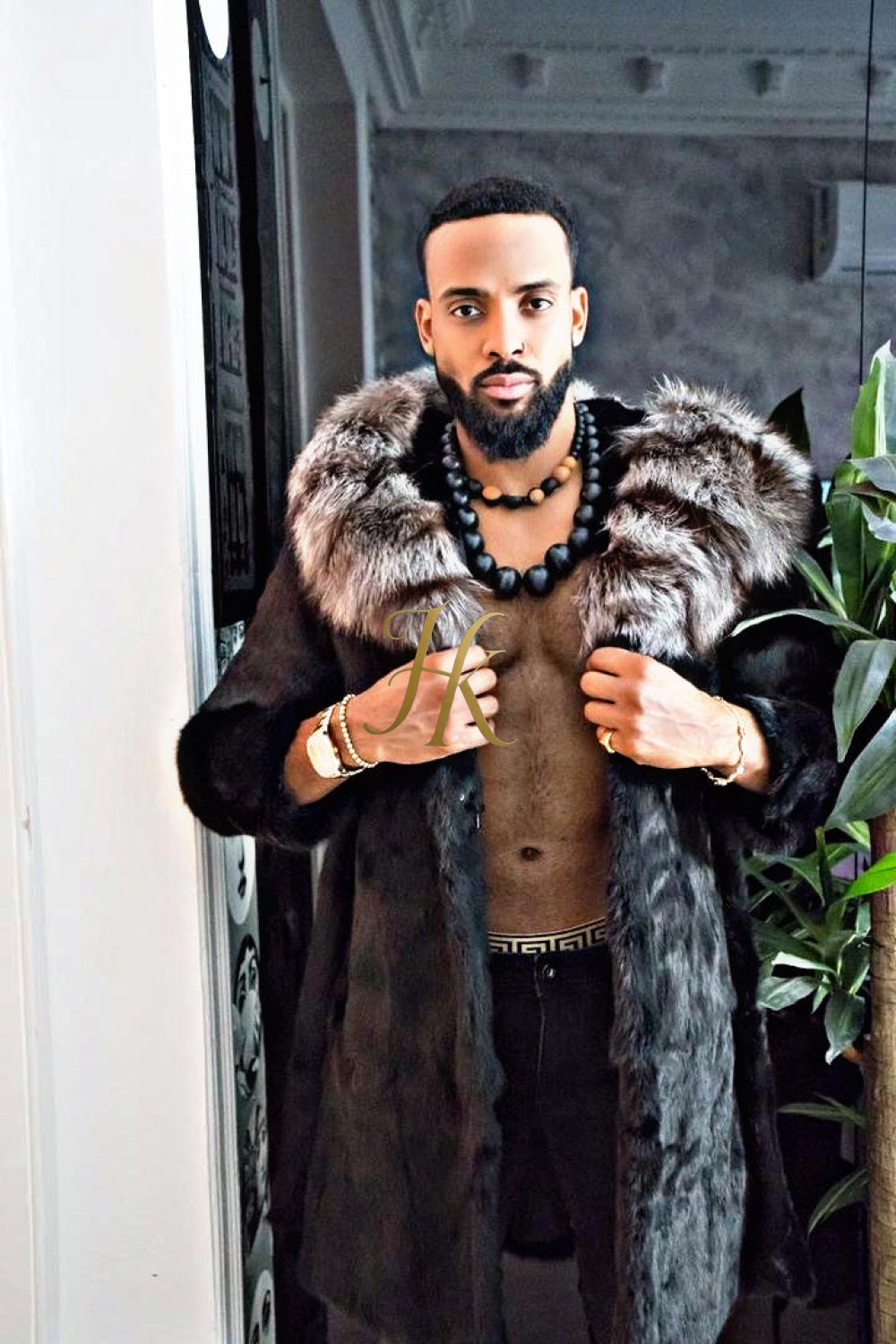 Luxurious Fox Fur Coats for Men - Elevate Your Style and Warmth - kayibstrore