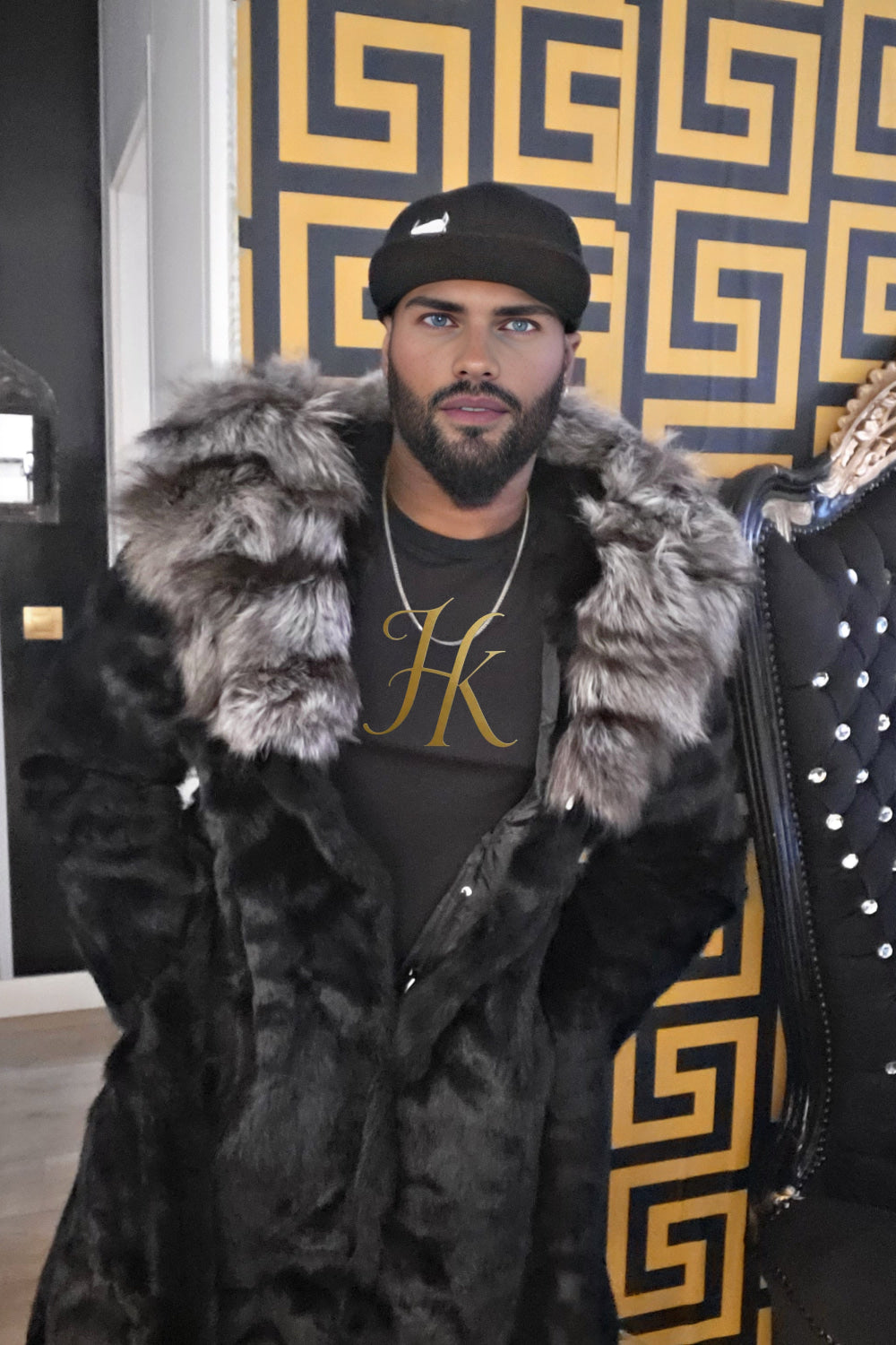 Luxurious Fox Fur Coats for Men - Elevate Your Style and Warmth - kayibstrore