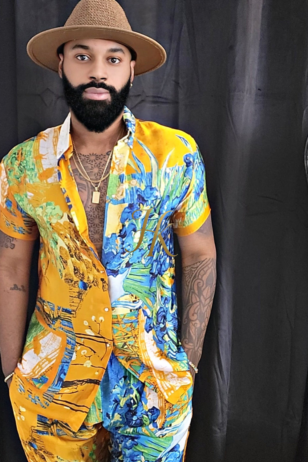 Ultimate Luxury Men's Rave Wear: Silk Set for Unmatched Style and Comfort - kayibstrore