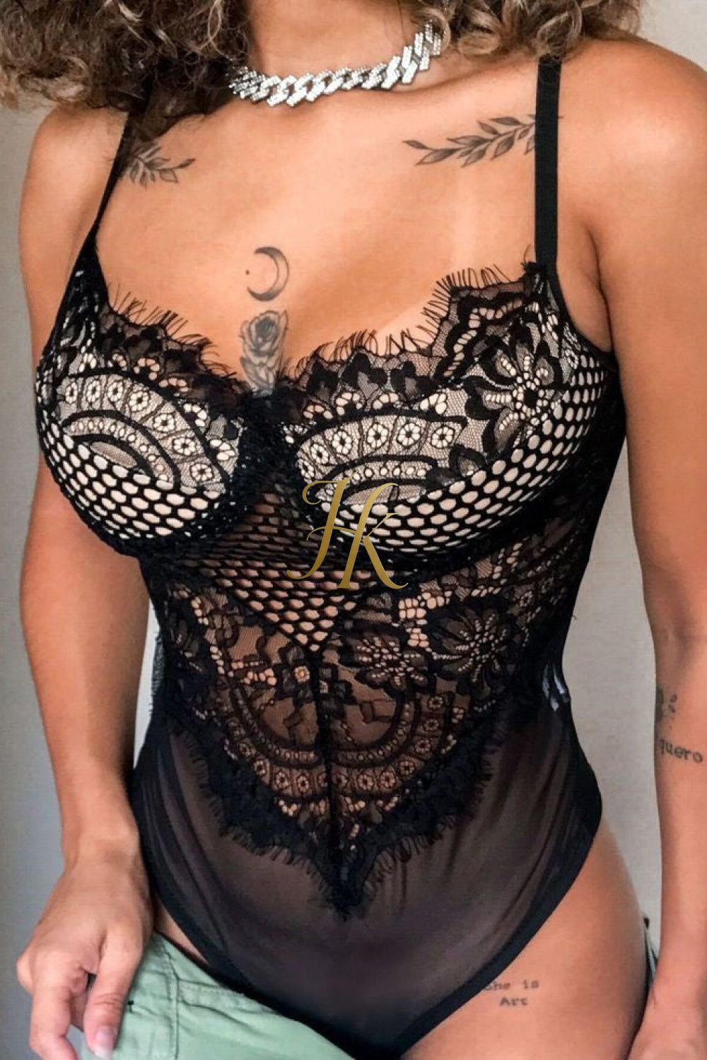 Lace bodysuit - kayibstrore