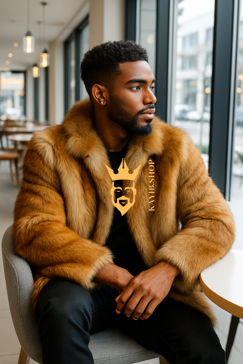 Luxurious Fox Fur Coats for Men
