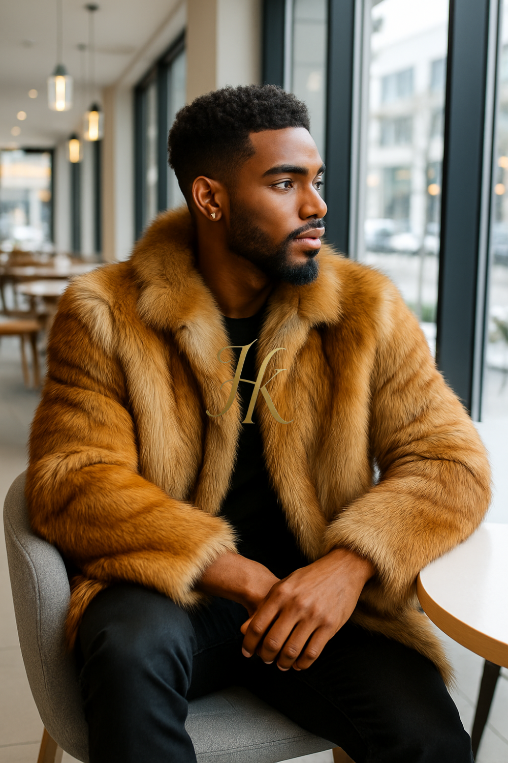 Luxurious Fox Fur Coats for Men