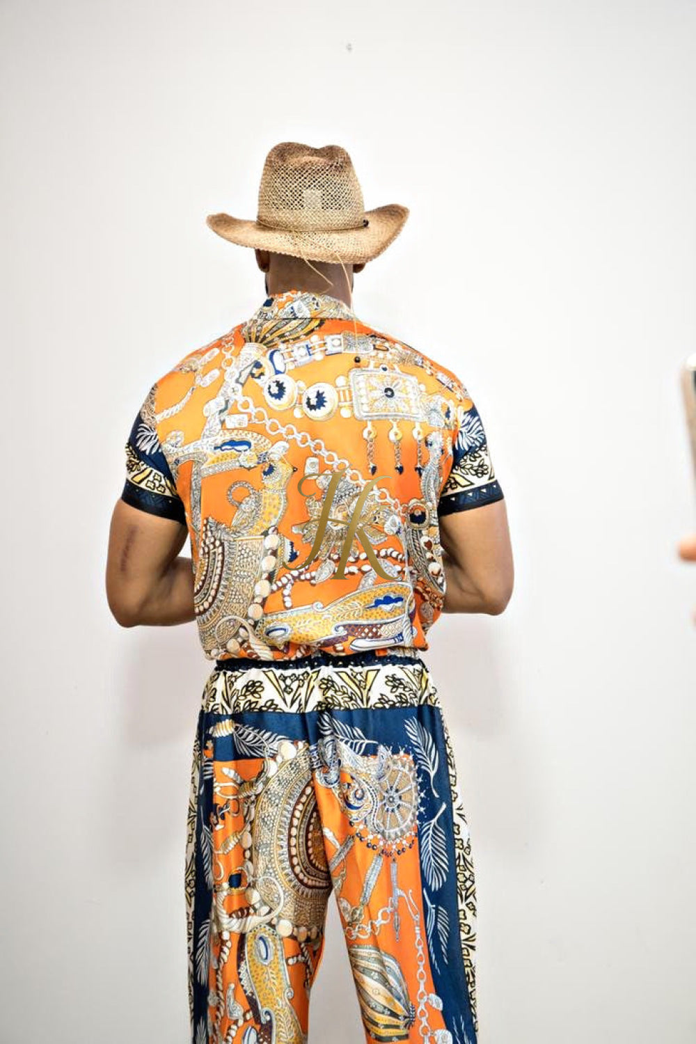Unleash Your Style: Luxury Silk Set Festival Wear for Men - kayibstrore