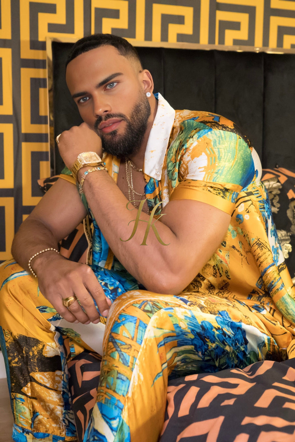 Luxurious Men's Silk Set Pants - kayibstrore