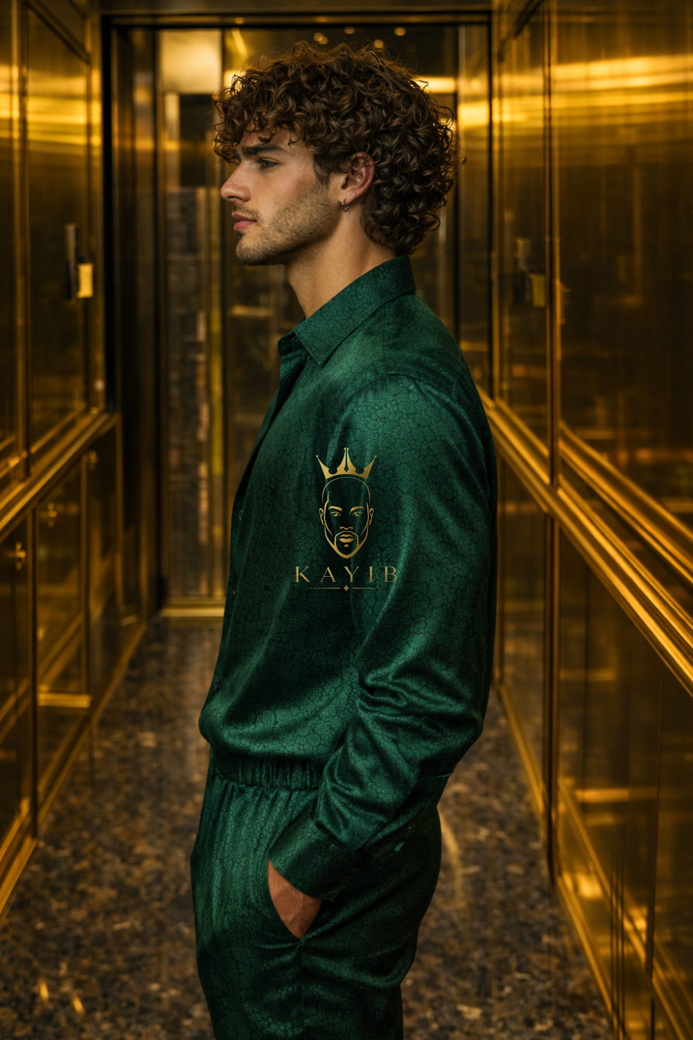 Kayib Silk Set | Luxury Satin Silk Men’s Outfit – Limited Edition