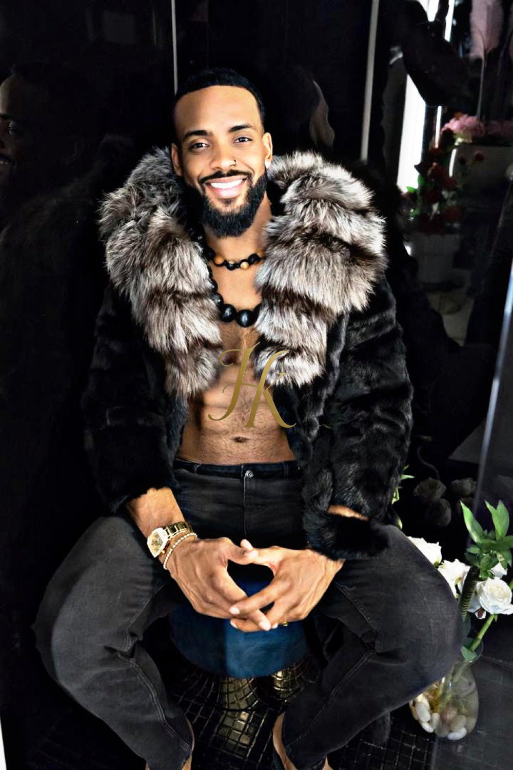 Luxurious Fox Fur Coats for Men - Elevate Your Style and Warmth - kayibstrore