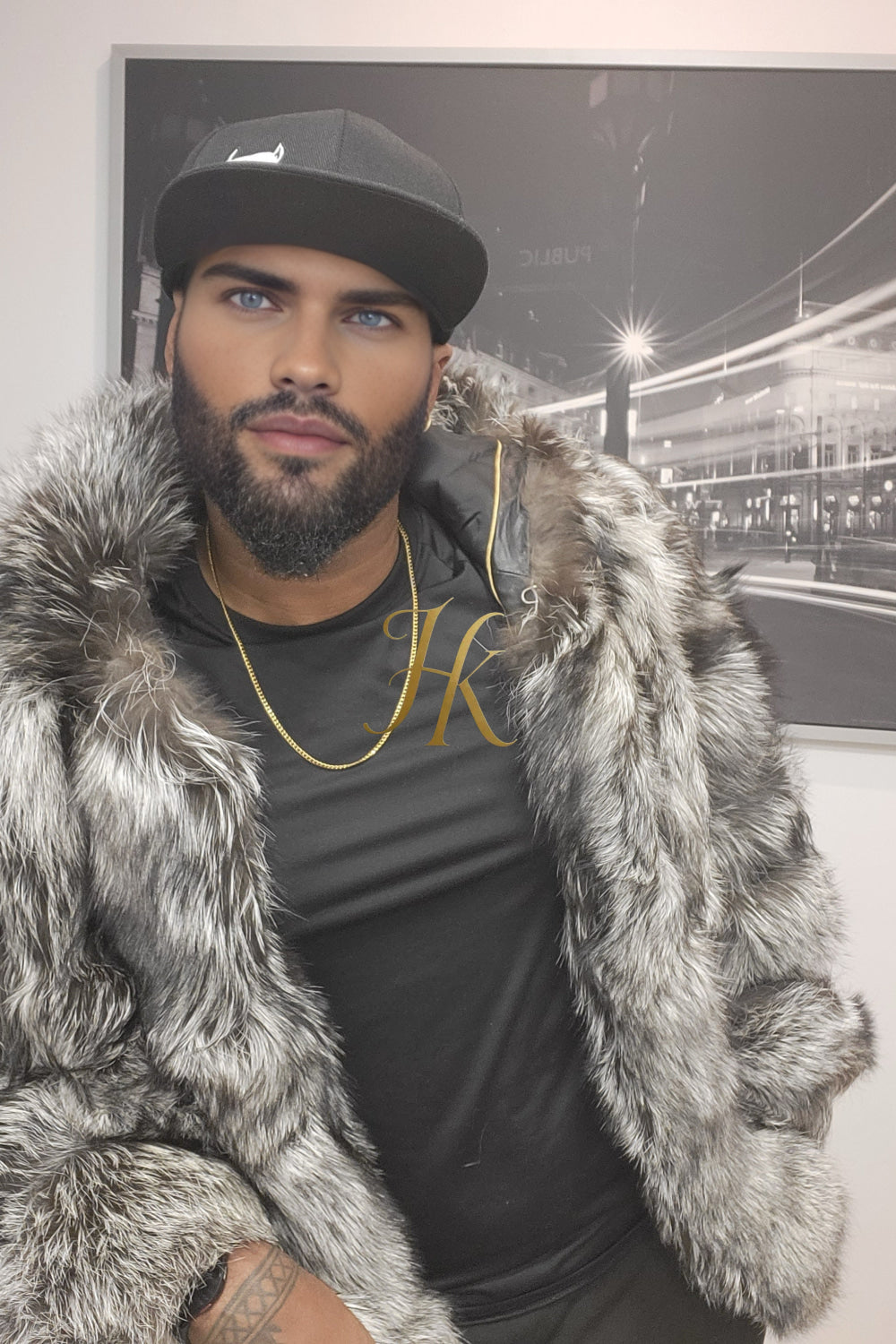 Luxurious Fox Fur Coats for Men - Elevate Your Style and Warmth - kayibstrore