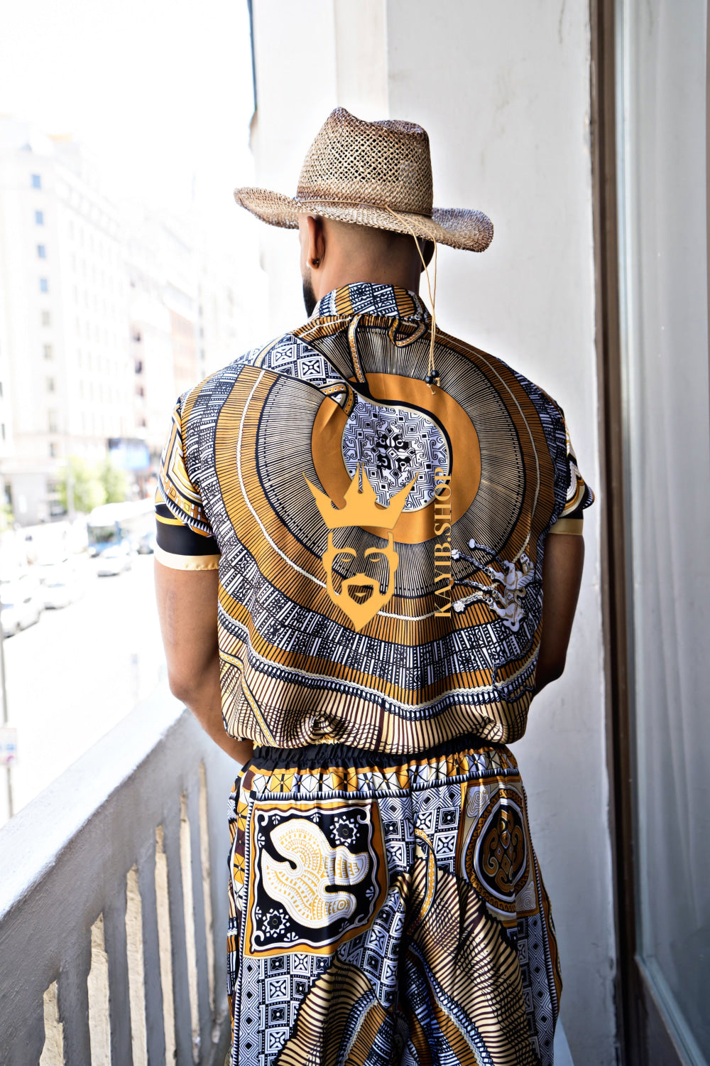 Luxury Silk Set for Men: Perfect Summer and Beach Wear - kayibstrore