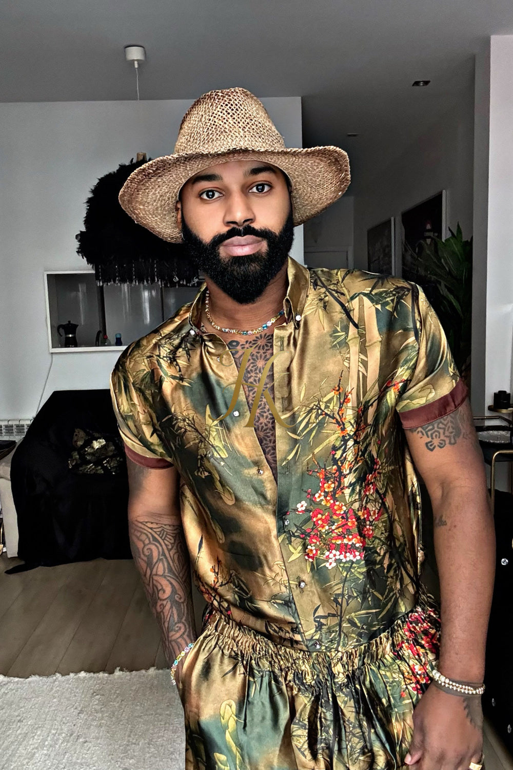 Luxury Handmade Outfits: Men's Luxury Silk Set - kayibstrore
