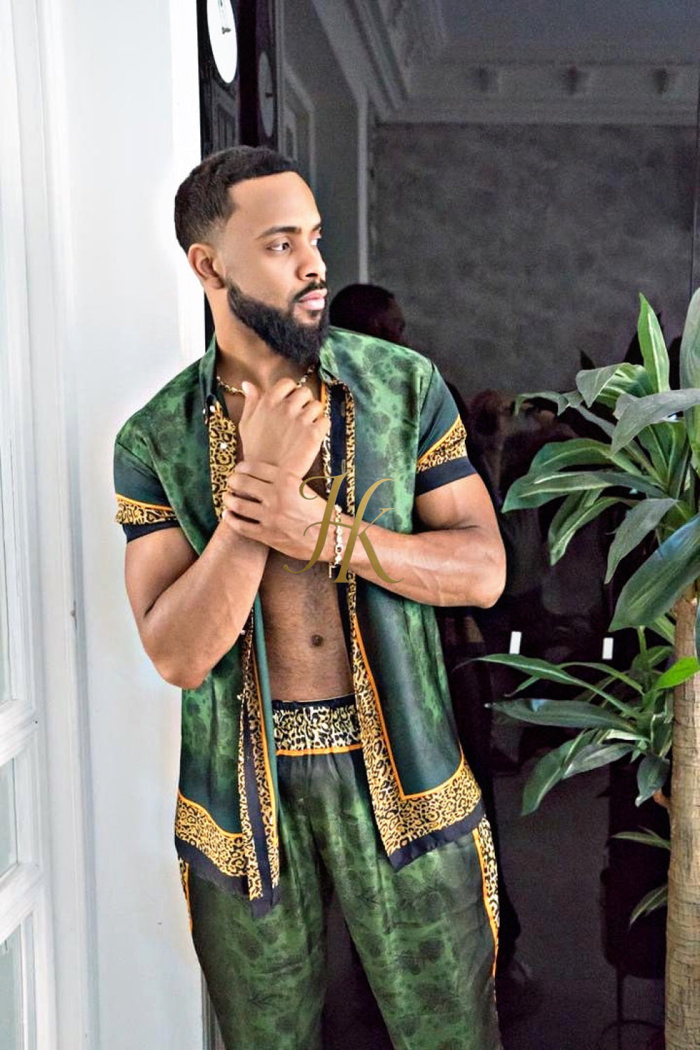 Handmade Outfits: Men's Luxury Silk Set - kayibstrore