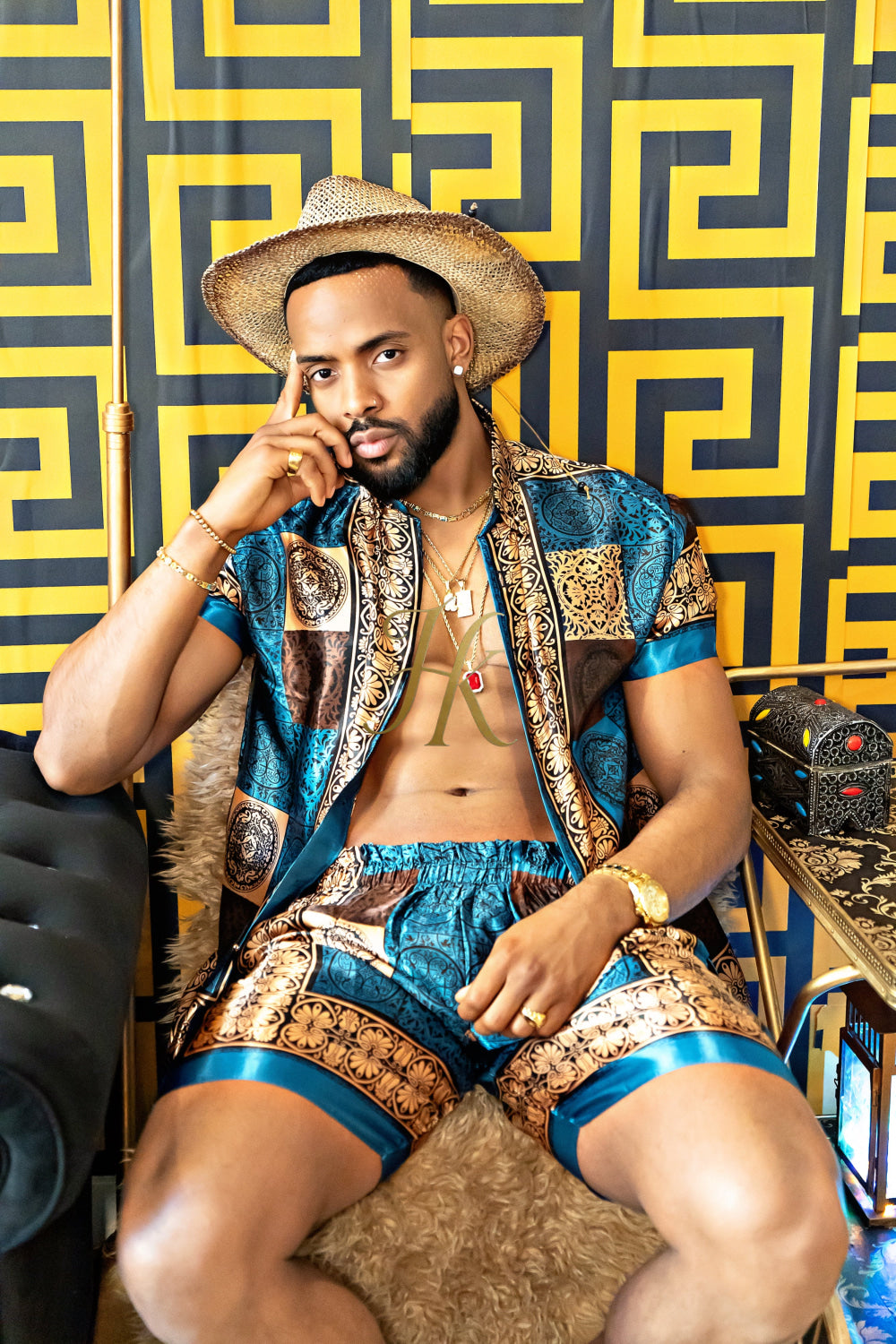 Men's Luxury Silk Dress Set Outfit - Elevate Your Style Game with Ultimate Comfort and Unbeatable Quality - kayibstrore