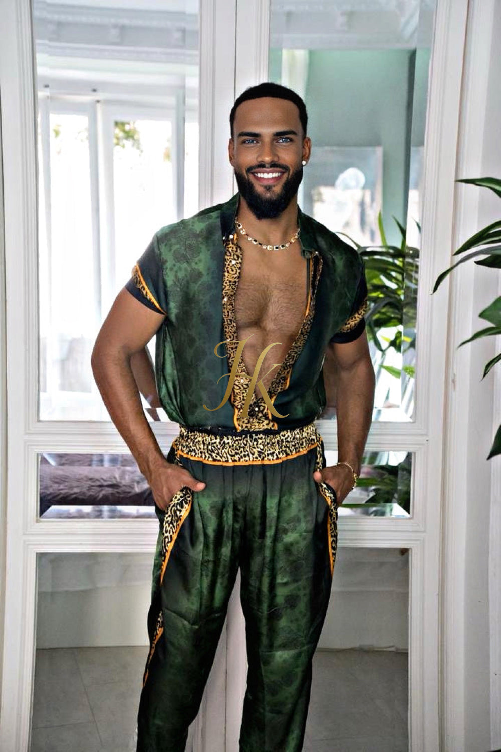 Handmade Outfits: Men's Luxury Silk Set - kayibstrore