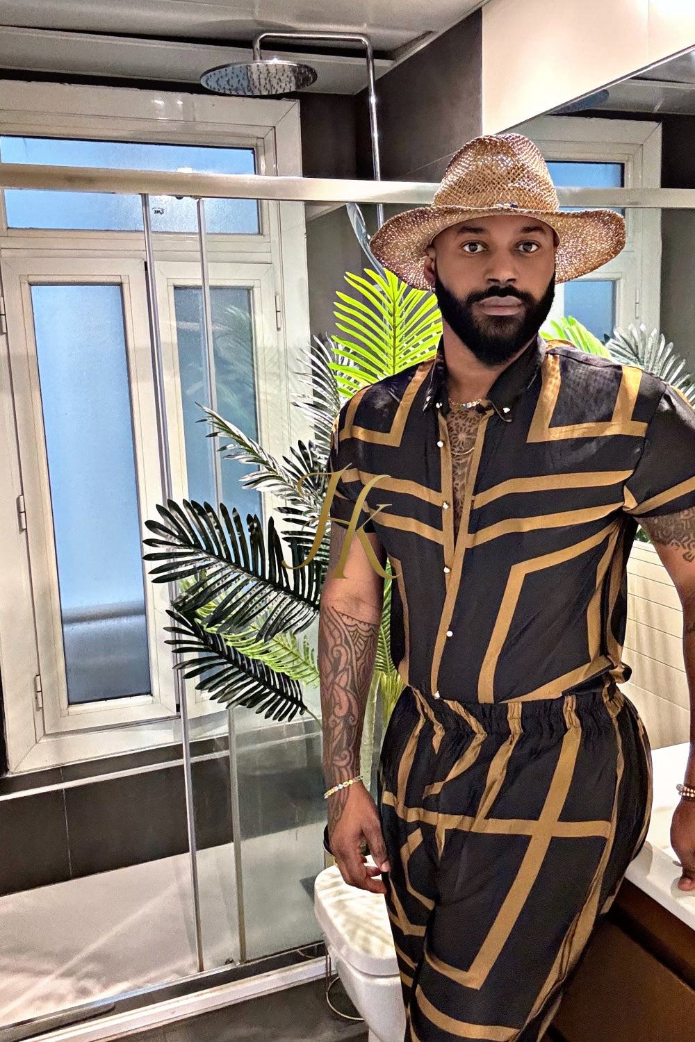 Handmade Outfits: Men's Luxury Silk Set - kayibstrore