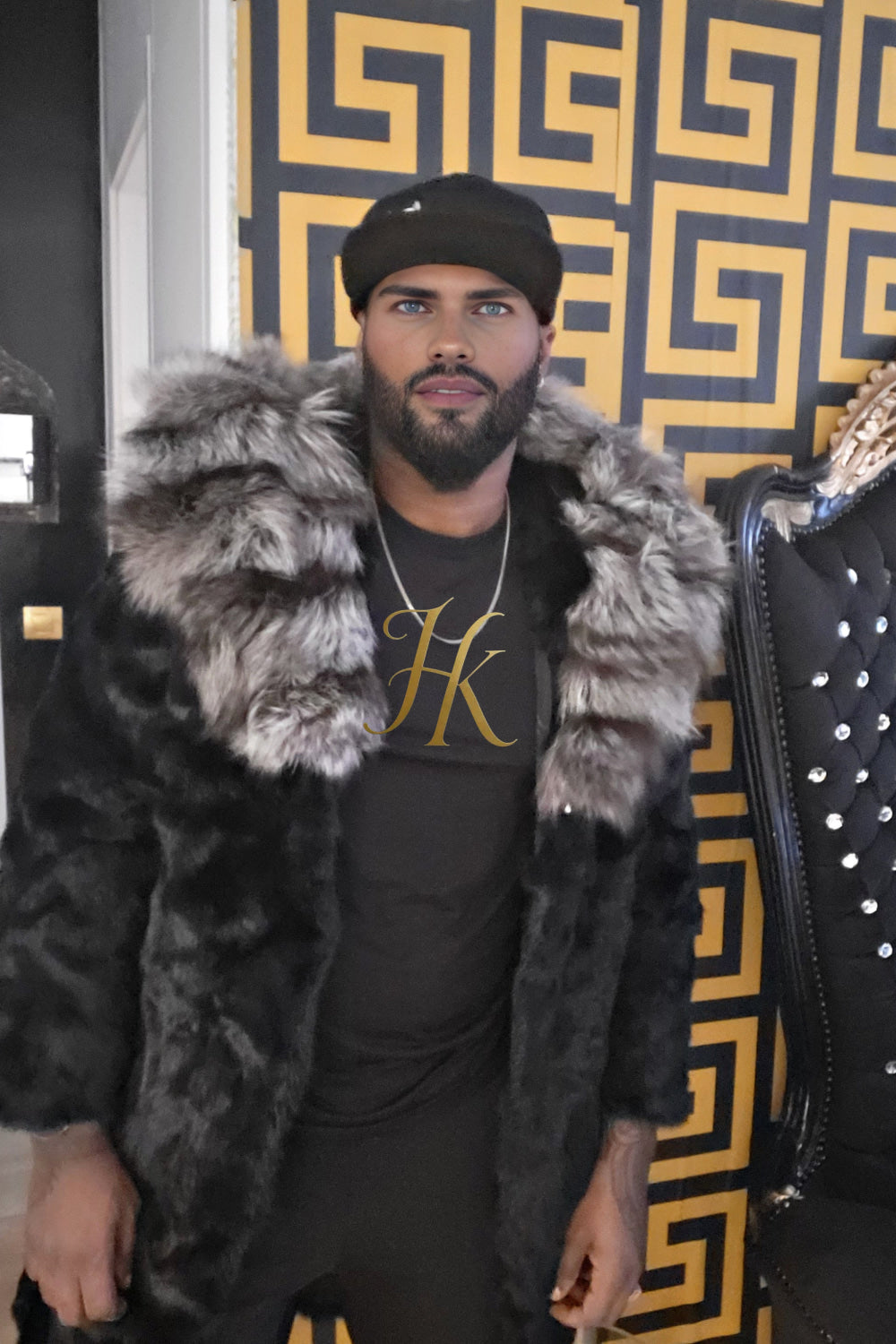 Luxurious Fox Fur Coats for Men - Elevate Your Style and Warmth - kayibstrore