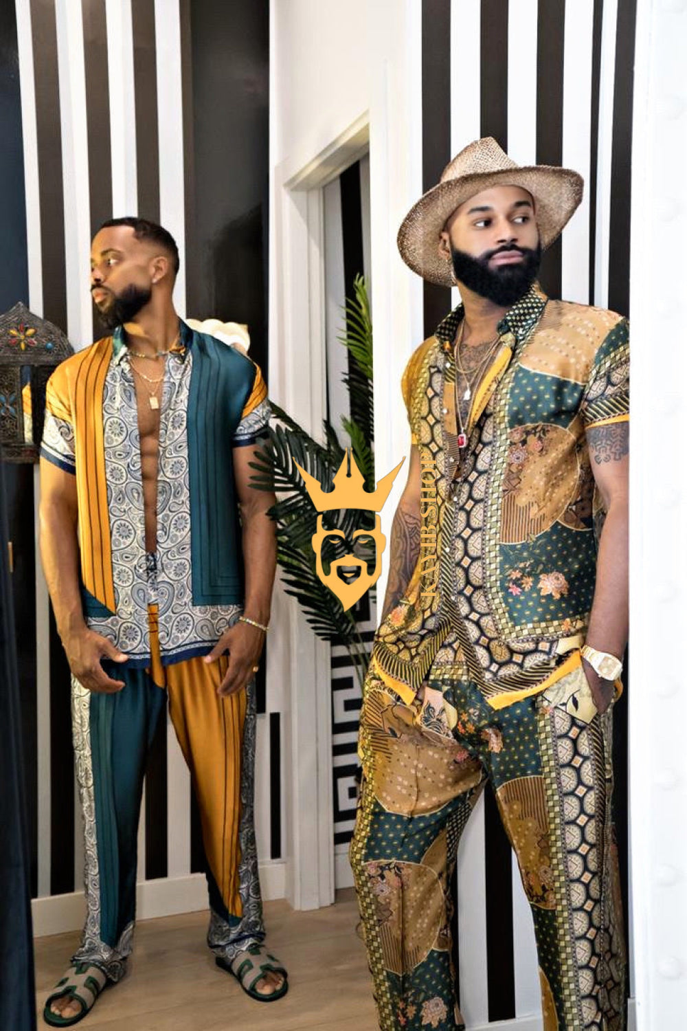 Men's Luxury Silk Dress Set Outfit - Elevate Your Style Game with Ultimate Comfort and Unbeatable Quality - kayibstrore