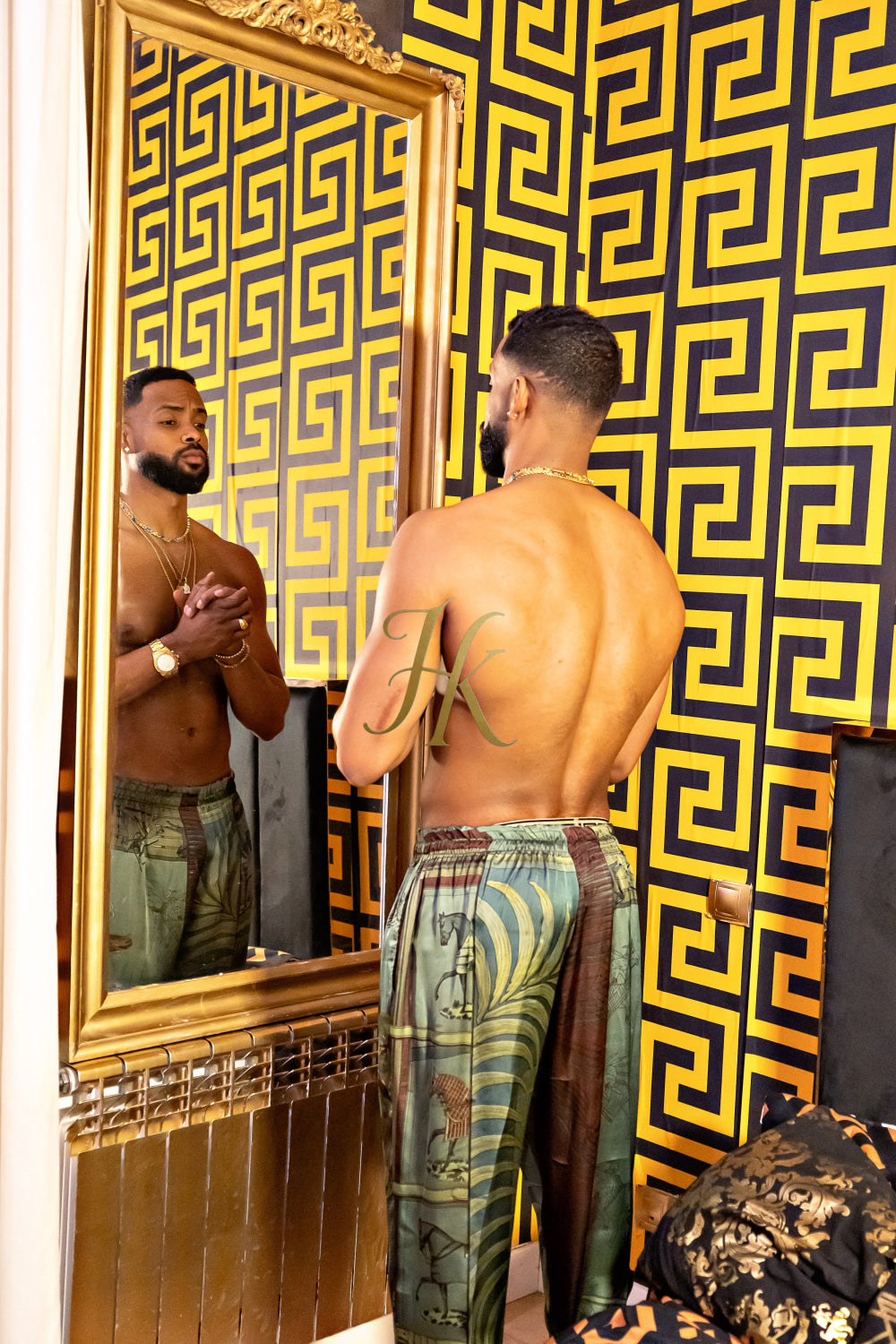 Men's Tailored Silk Trousers | Rave Wear for men, Contemporary Elegance, Designer Clothing pants - kayibstrore