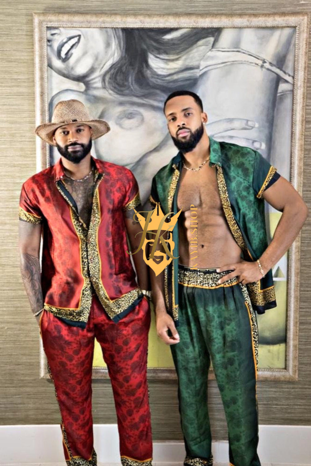 Handmade Outfits: Men's Luxury Silk Set - kayibstrore