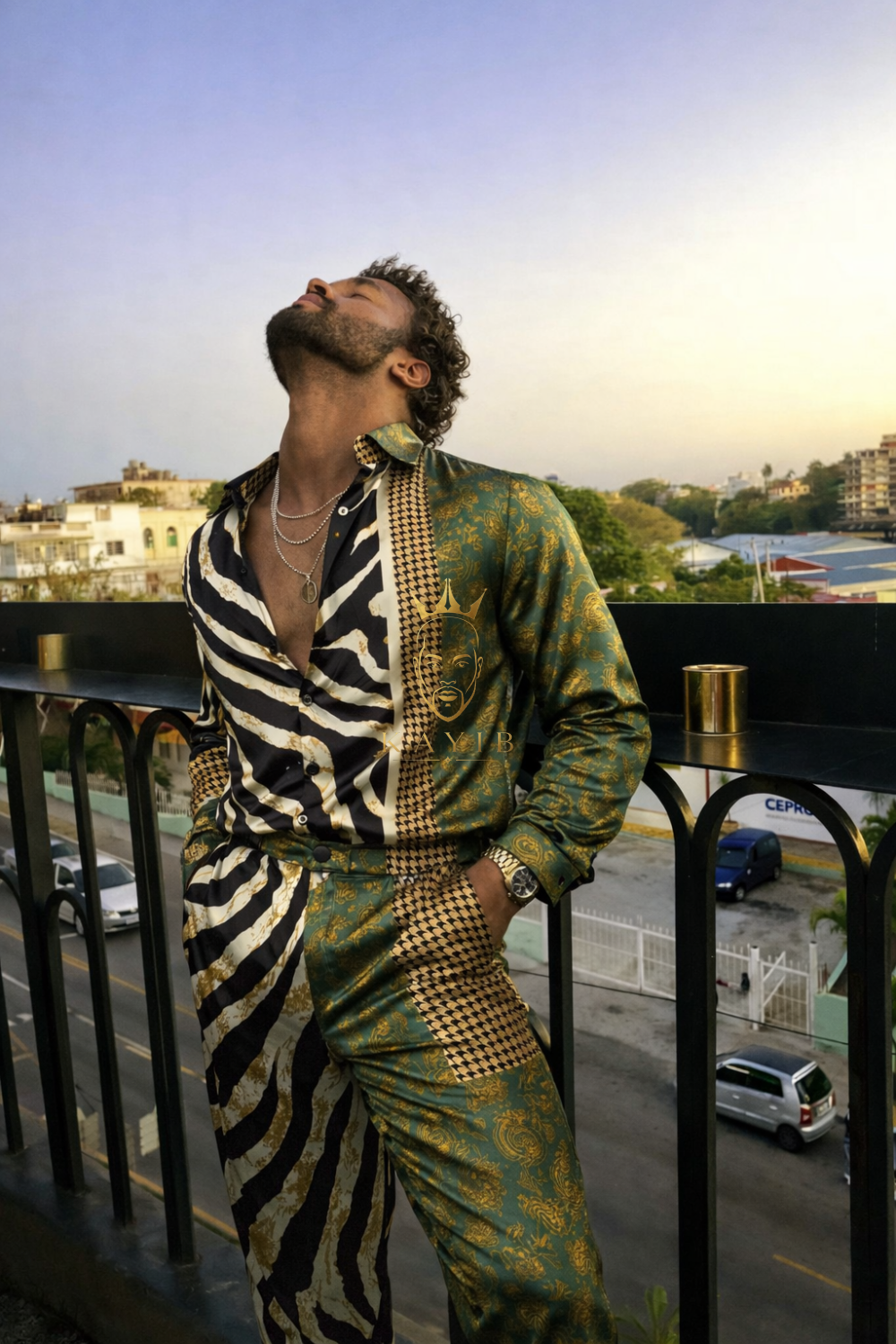 Premium Satin Silk Shirt & Wide-Leg Pants – Limited Edition