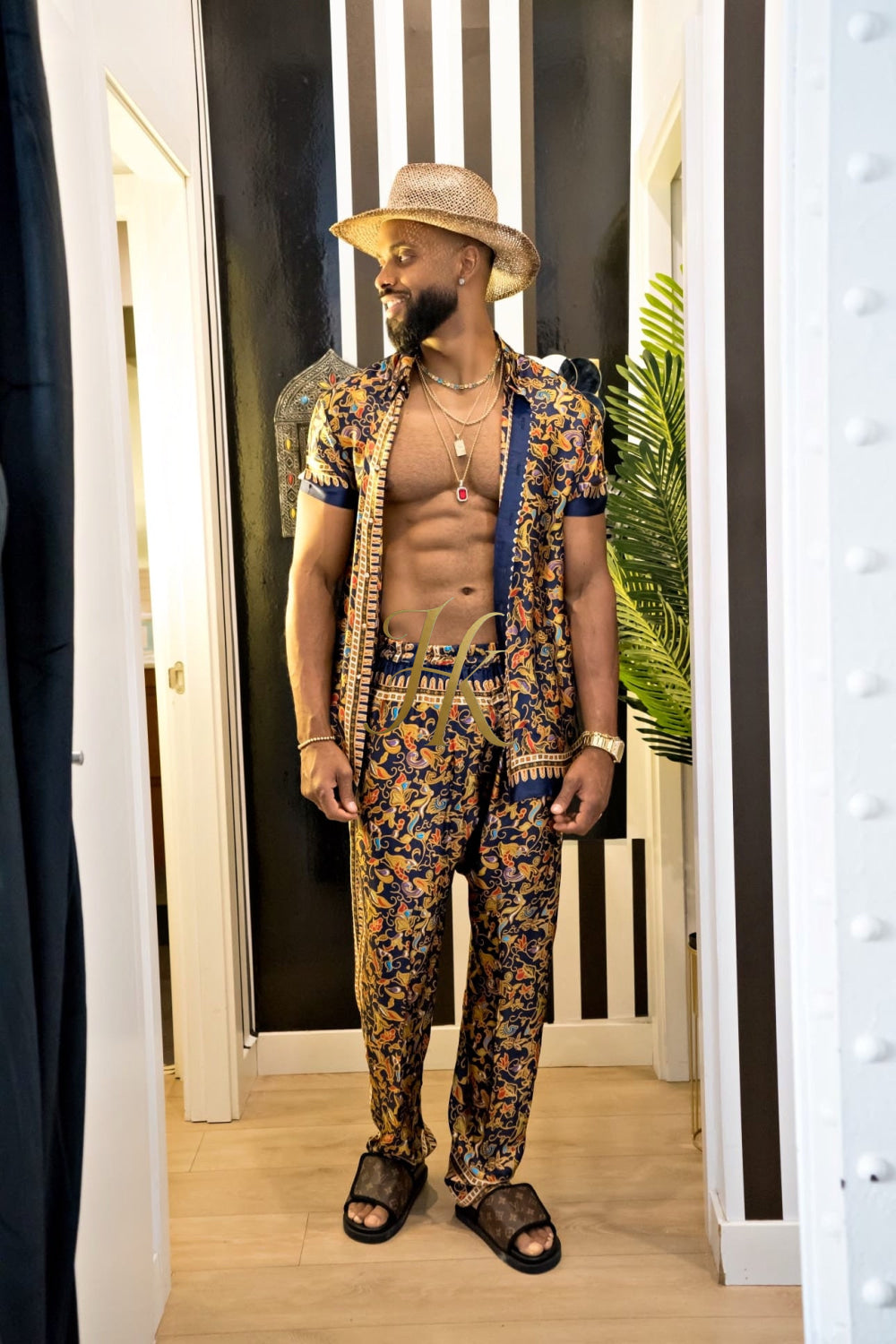 Luxury Handmade Outfits: Men's best Silk Set - kayibstrore