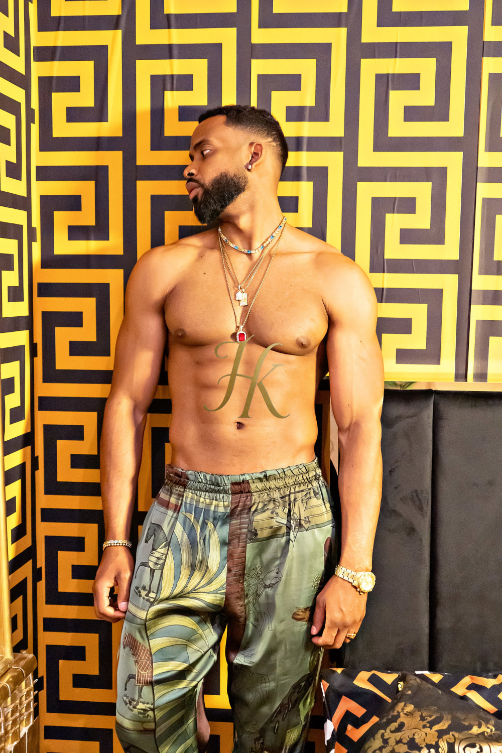 Men's Tailored Silk Trousers | Italian Luxury, Contemporary Elegance, Designer Clothing - kayibstrore