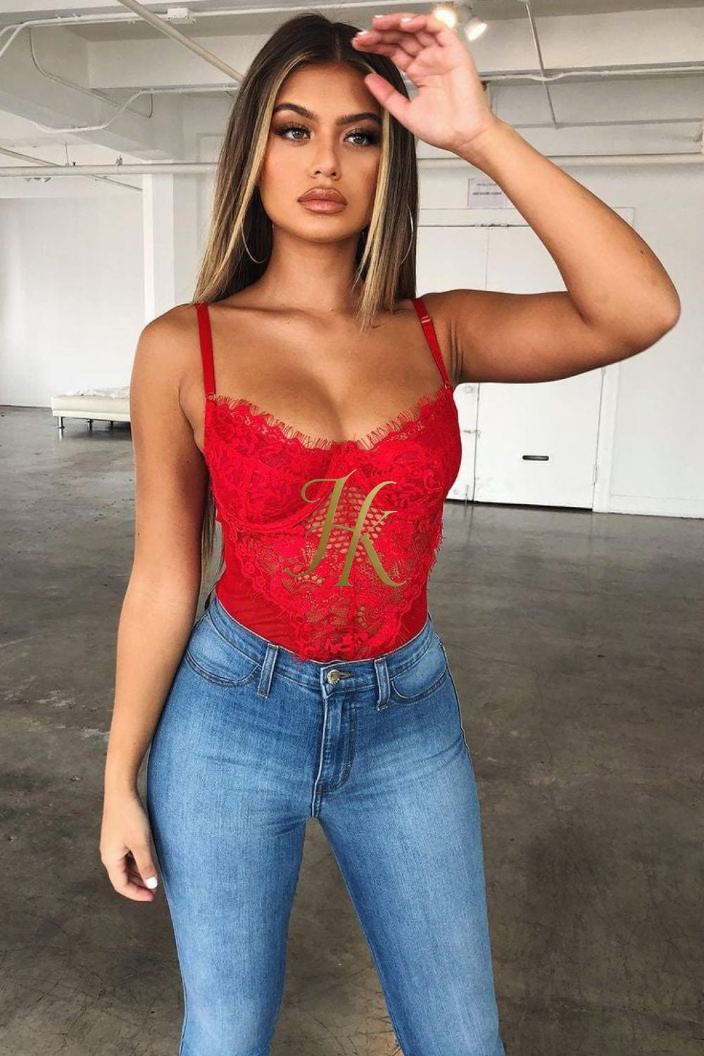 Lace bodysuit - kayibstrore