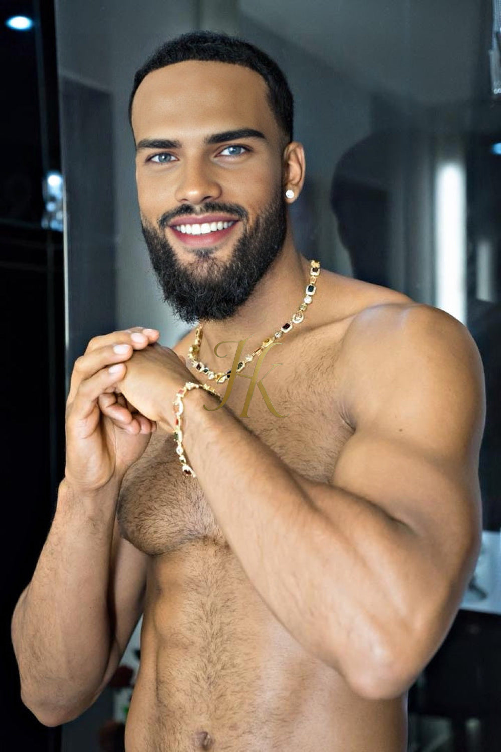 2PCS Iced Out Necklace & Bracelet Set - 10MM Colorful Zirconia Chain with Real Gold Plating, Hip Hop Jewelry for Men & Women - Perfect for Father's Day, Wedding, Anniversary, and Birthday Gifts - kayibstrore