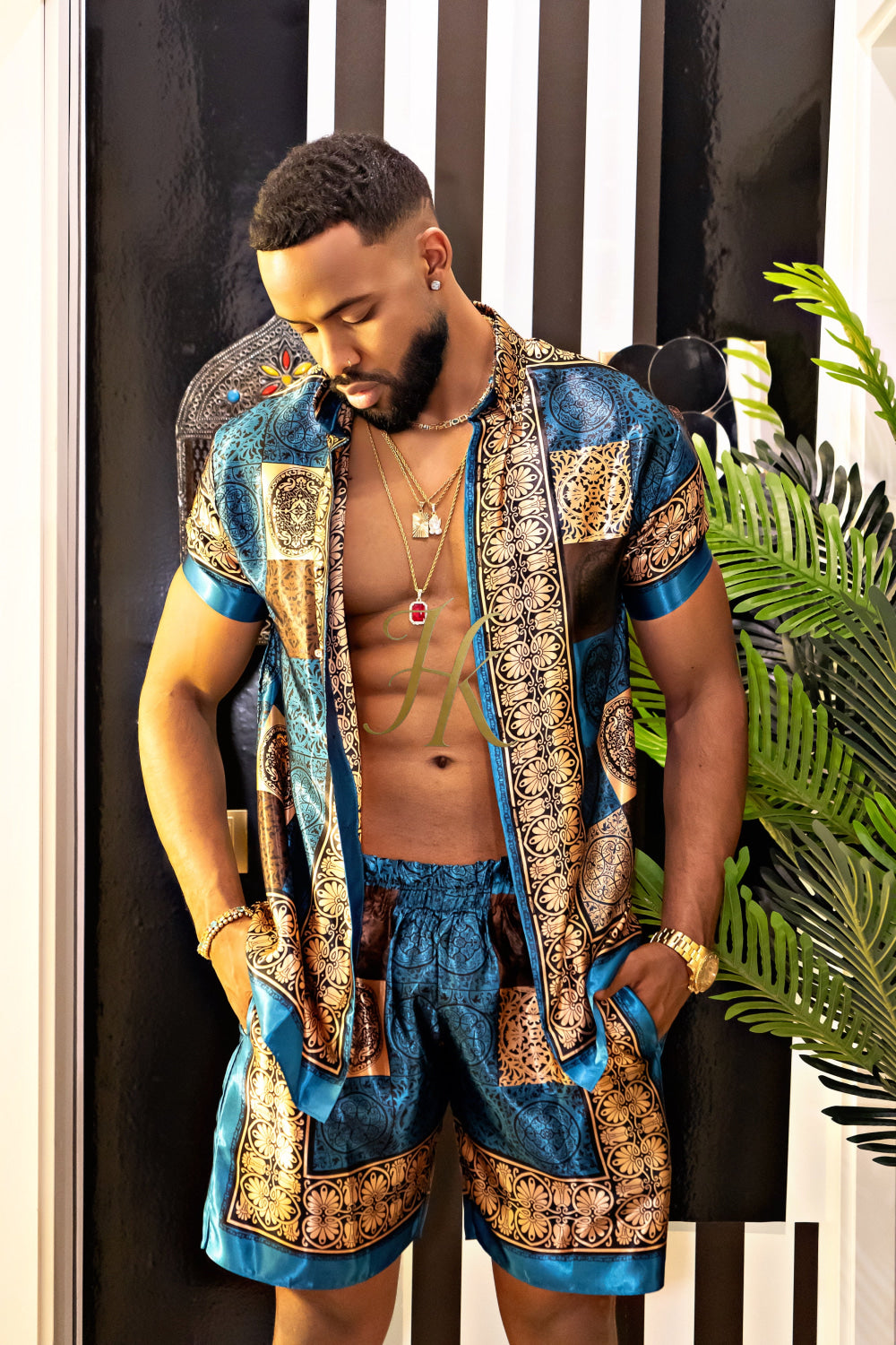 Men's Luxury Silk Dress Set Outfit - Elevate Your Style Game with Ultimate Comfort and Unbeatable Quality - kayibstrore
