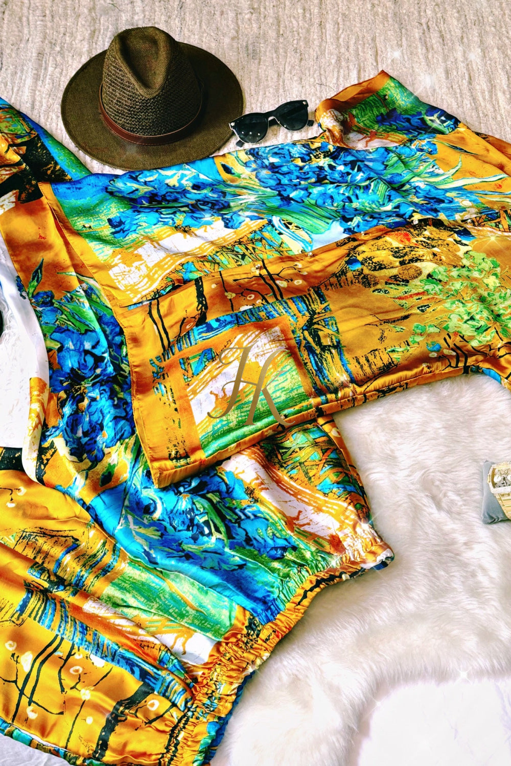 Ultimate Luxury Men's Rave Wear: Silk Set for Unmatched Style and Comfort - kayibstrore