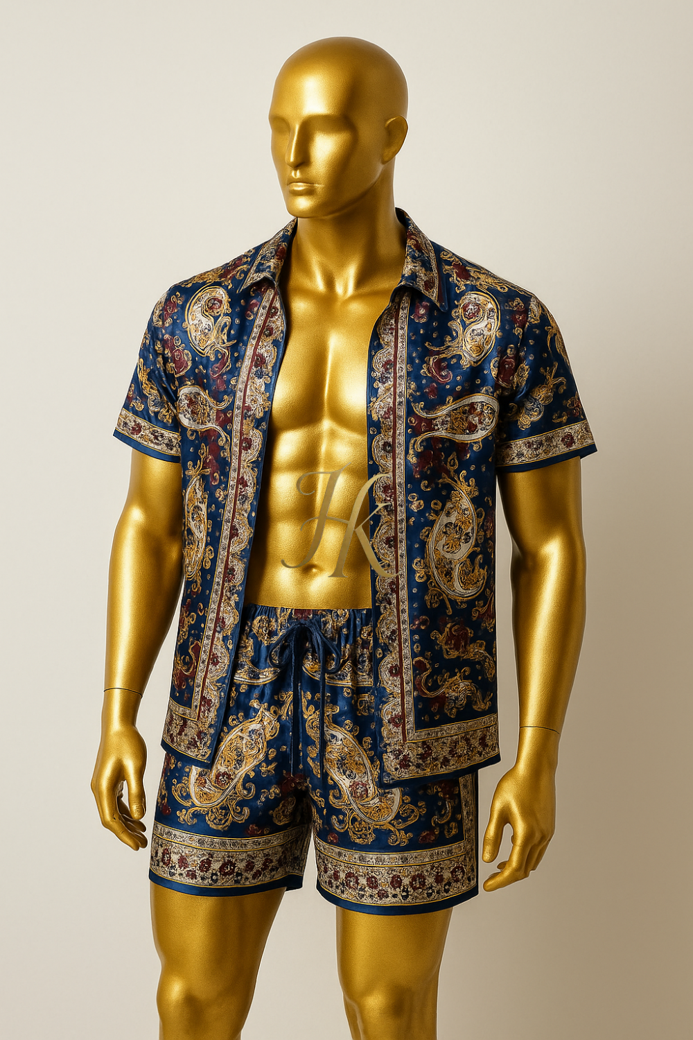 Men’s Luxury Baroque Silk Set – Kayib Exclusive Collection