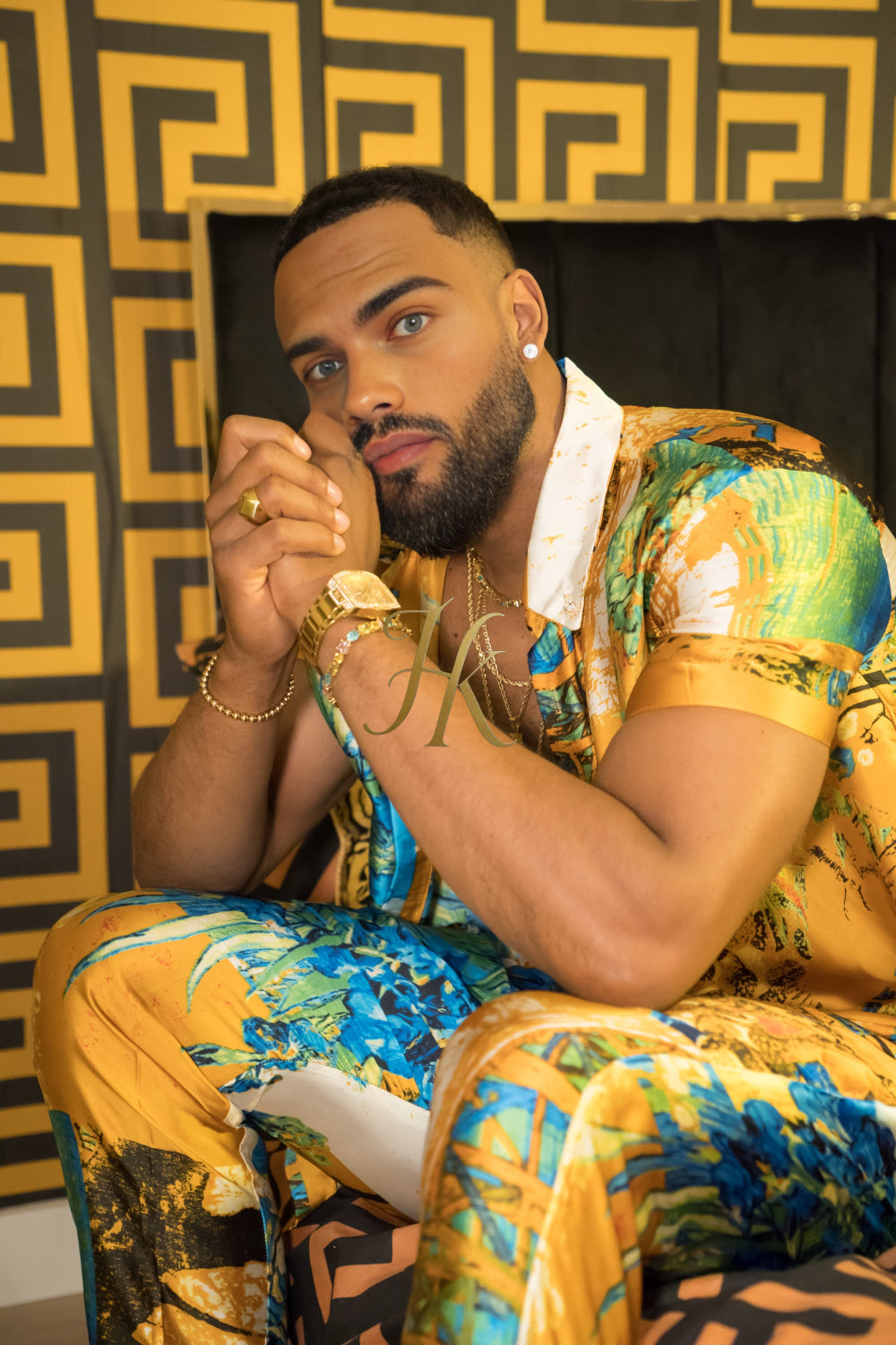 Luxurious Men's Silk Set Pants - kayibstrore
