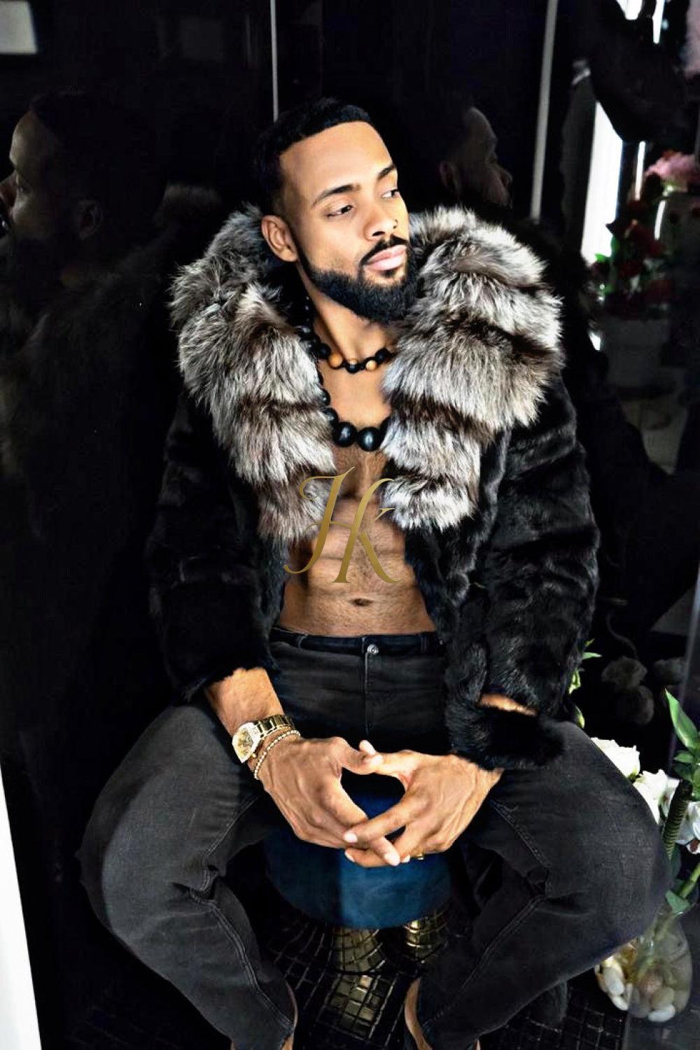 Luxurious Fox Fur Coats for Men - Elevate Your Style and Warmth - kayibstrore