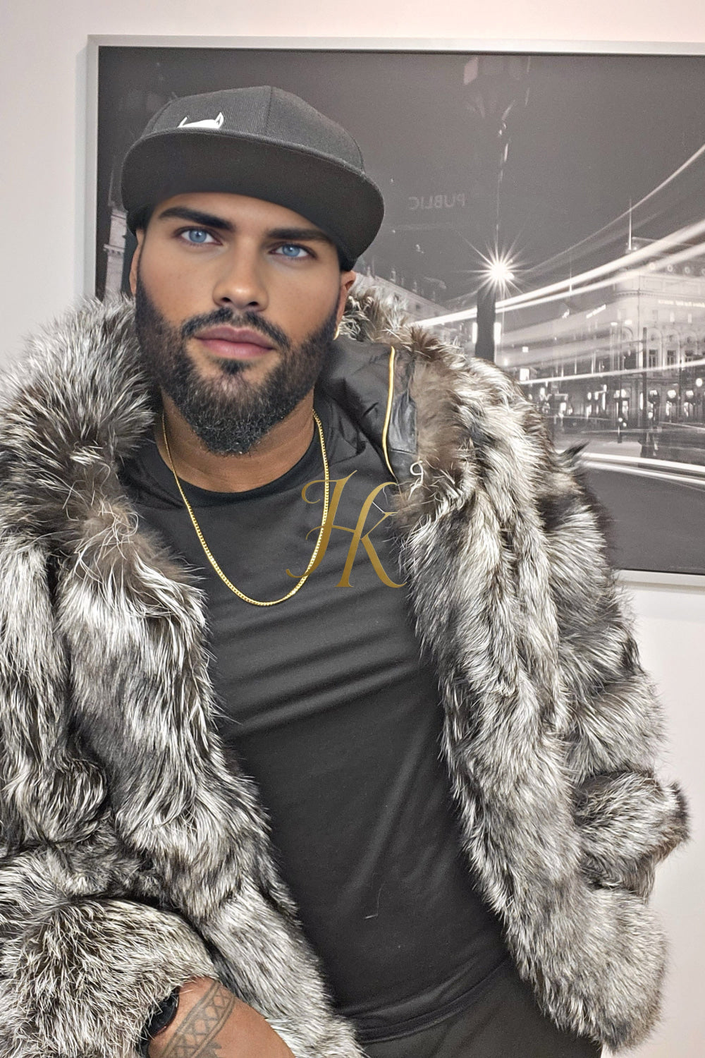 Luxurious Fox Fur Coats for Men - Elevate Your Style and Warmth - kayibstrore