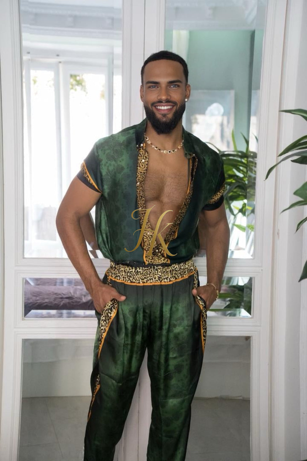 Handmade Outfits: Men's Luxury Silk Set - kayibstrore