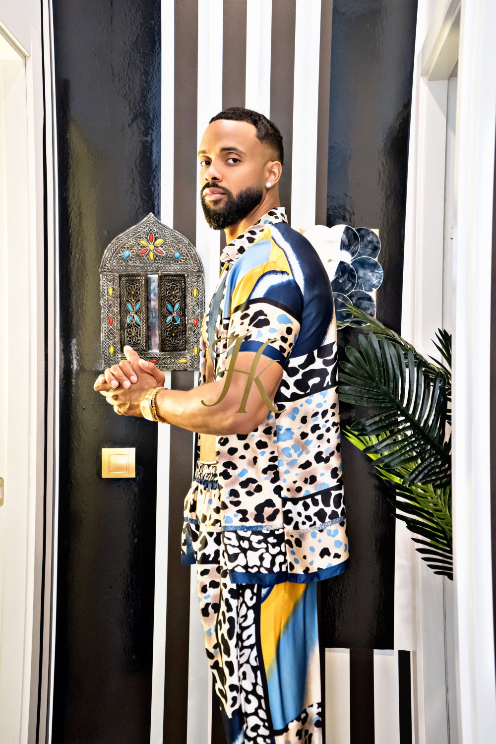 Unleash Your Style: Luxury Silk festival Rave Wear for Men - kayibstrore