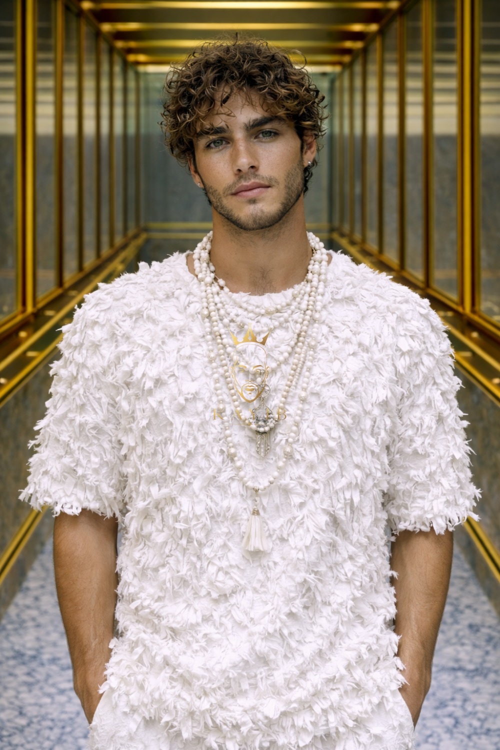 Handmade Textured Boho Premium Set for Men | KAYIB