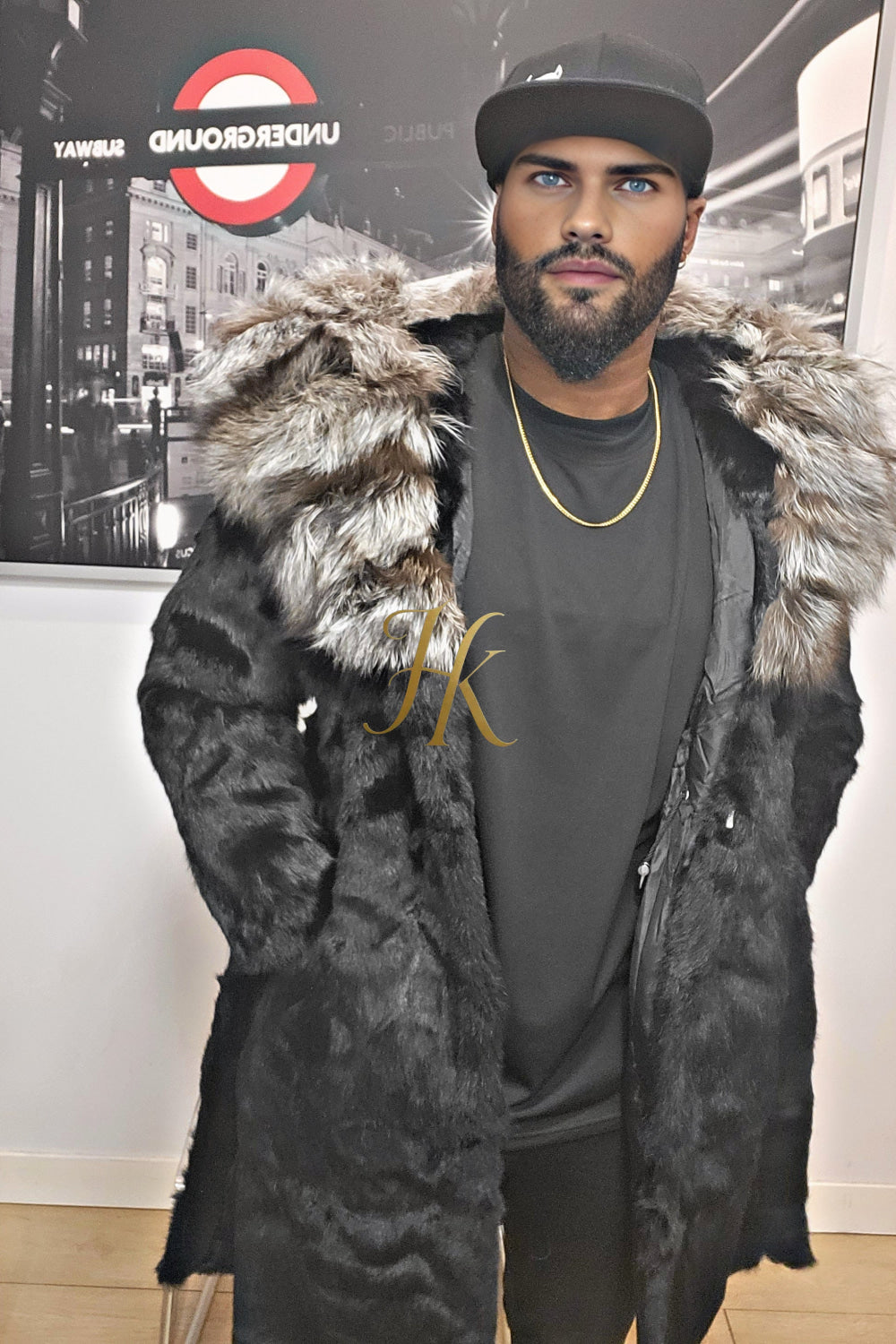 Luxurious Fox Fur Coats for Men - Elevate Your Style and Warmth - kayibstrore