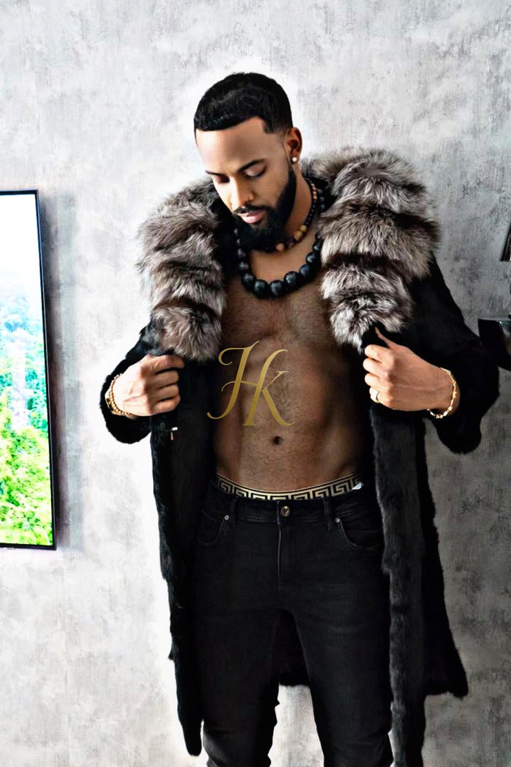 Luxurious Fox Fur Coats for Men - Elevate Your Style and Warmth - kayibstrore