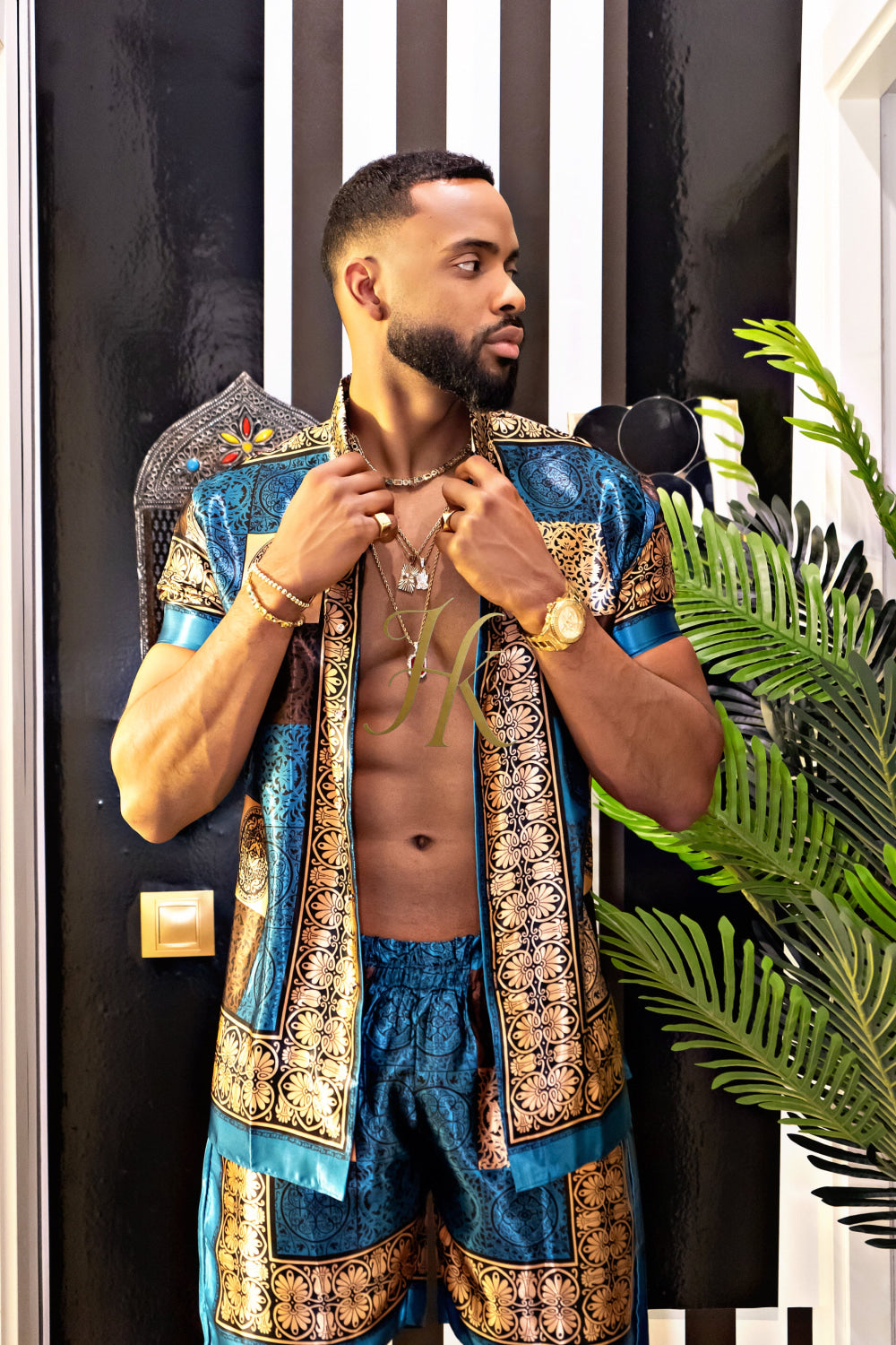 Men's Luxury Silk Dress Set Outfit - Elevate Your Style Game with Ultimate Comfort and Unbeatable Quality - kayibstrore