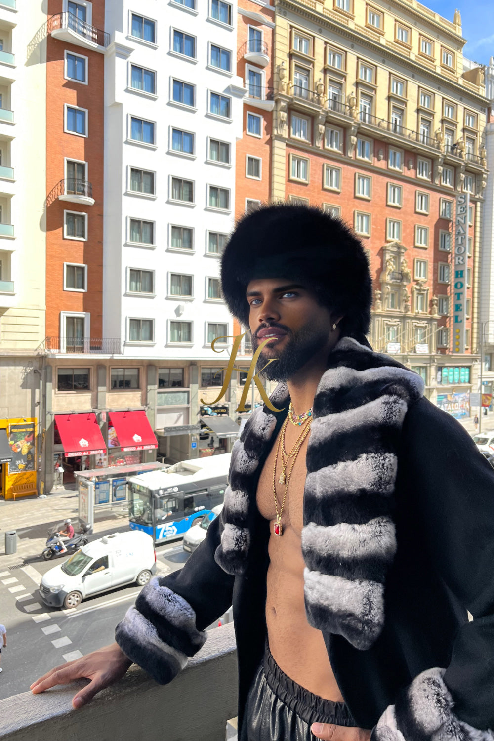 Luxury Handmade Premium Cashmere & wool Real Fur Coats with Rex Rabbit Fur Colllar - kayibstrore