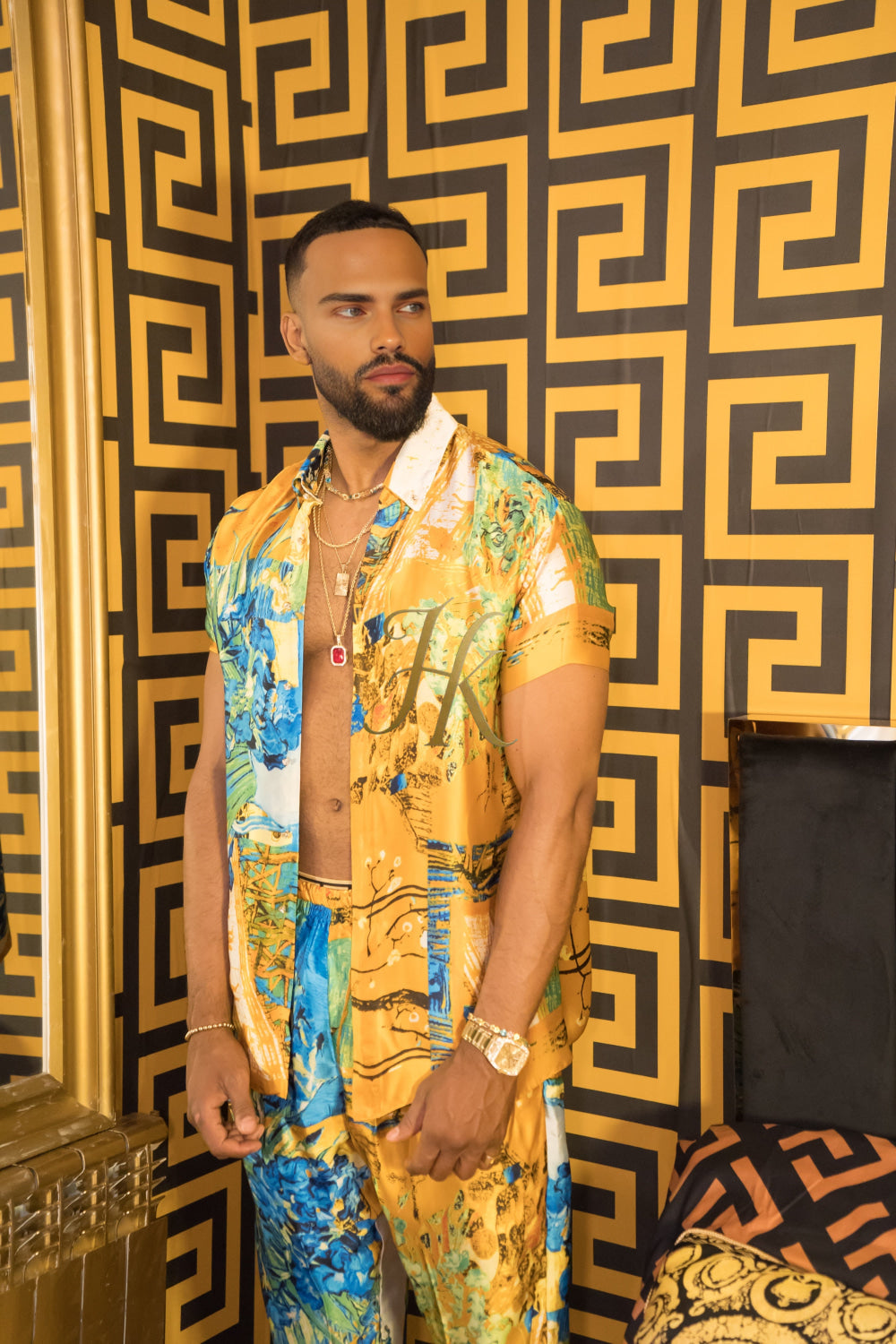 Luxurious Men's Silk Set Pants - kayibstrore