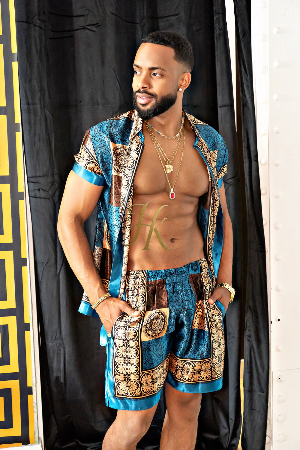 Men's Luxury Silk Dress Set Outfit - Elevate Your Style Game with Ultimate Comfort and Unbeatable Quality - kayibstrore