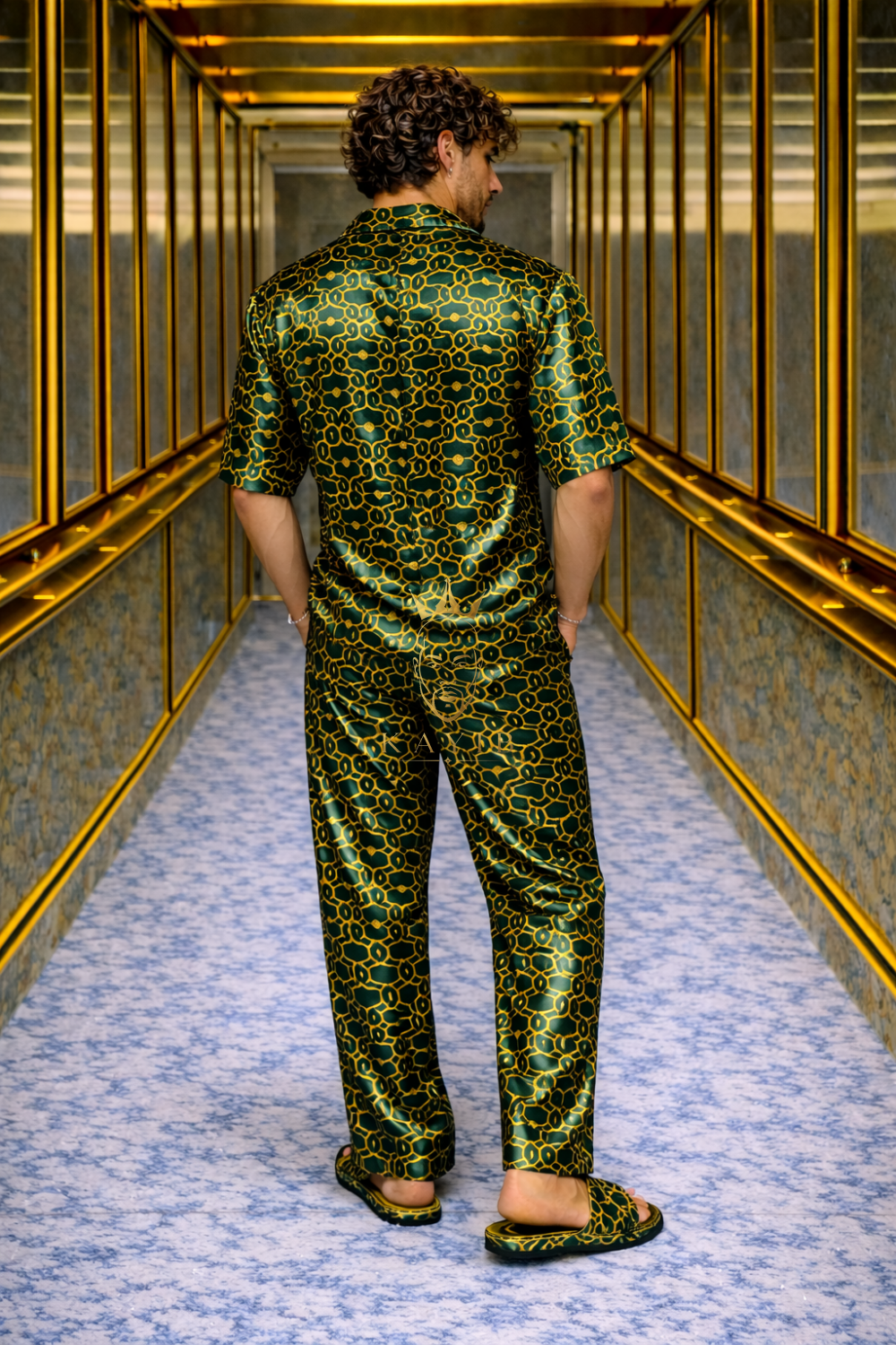 Imperial Silk Set | Luxury Satin Silk Men’s Outfit – Limited Edition