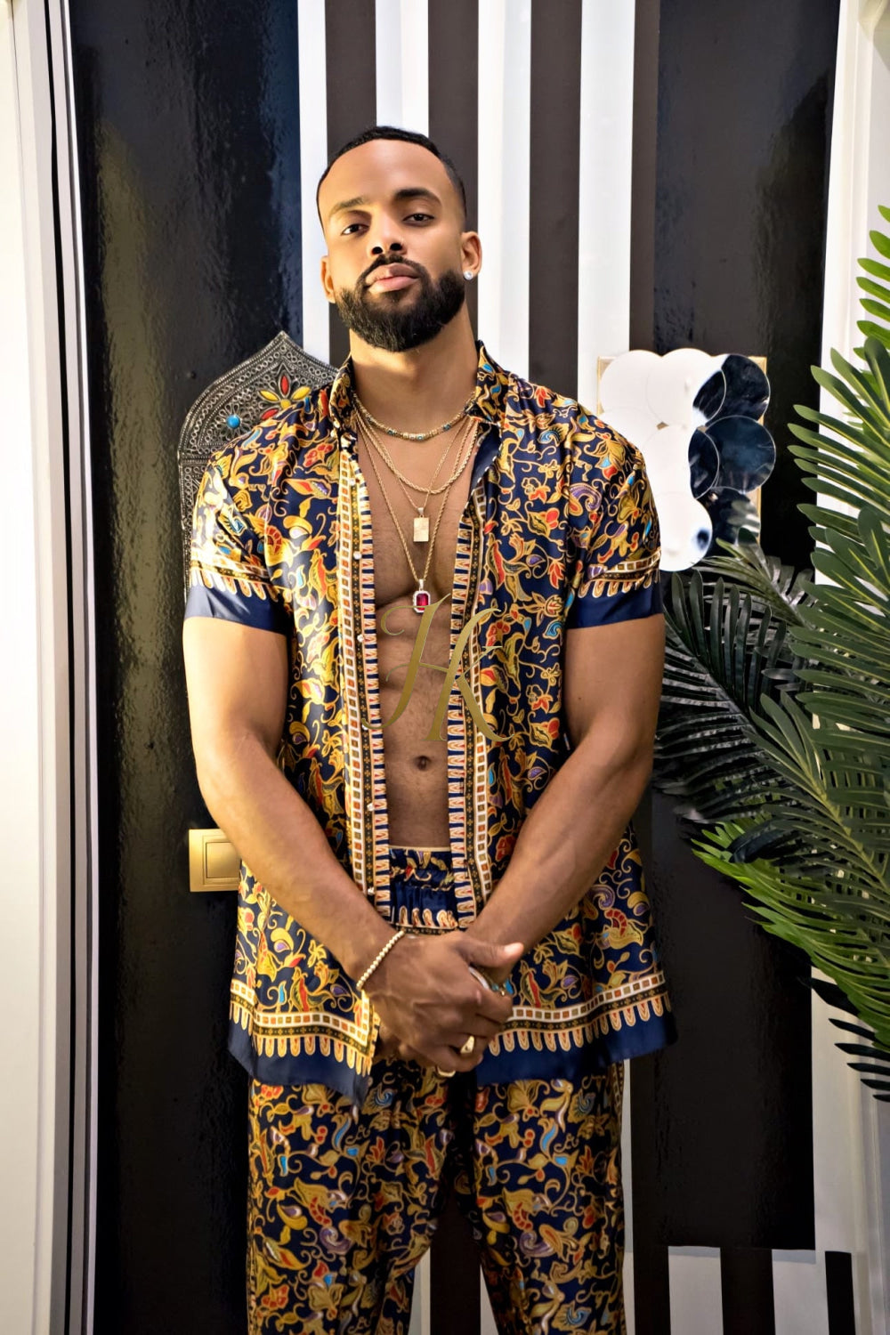 Luxury Handmade Outfits: Men's best Silk Set - kayibstrore