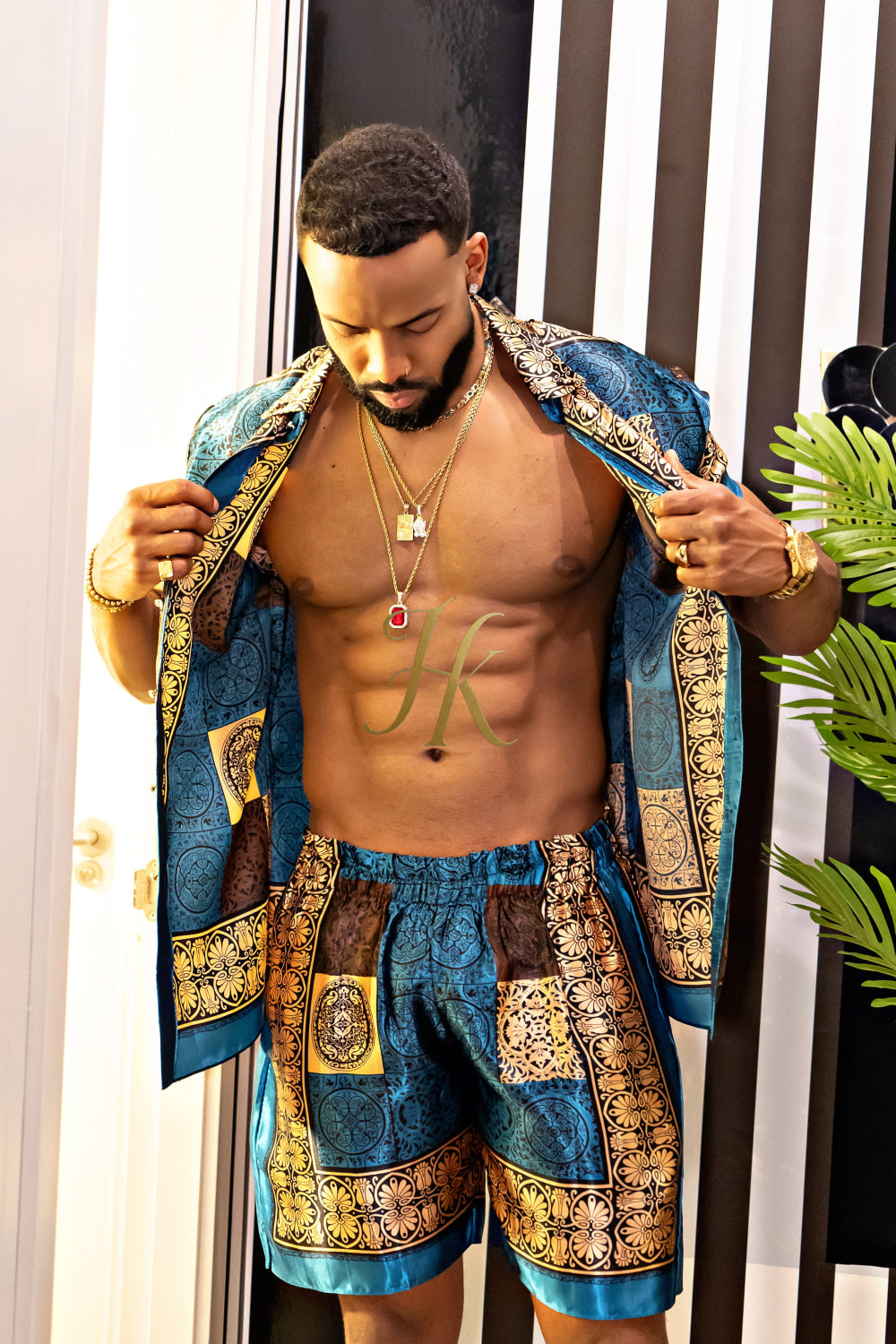 Men's Luxury Silk Dress Set Outfit - Elevate Your Style Game with Ultimate Comfort and Unbeatable Quality - kayibstrore