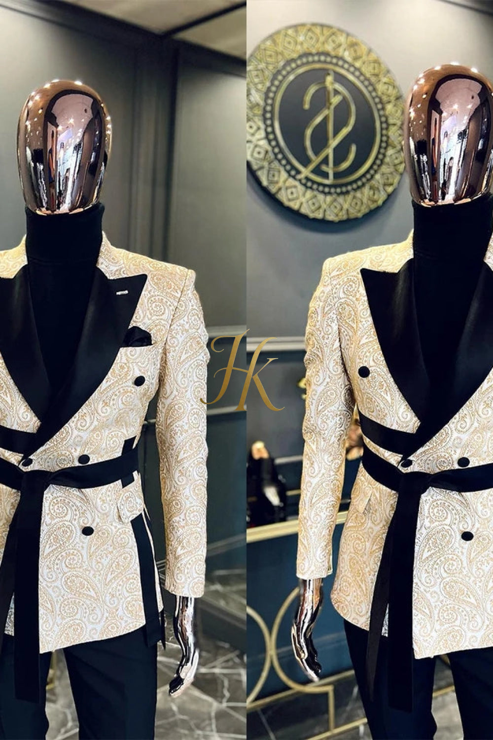 Mens Suit Premium 2 Pieces Rust / Terracotta Mens Suit for Wedding, Engagement, Prom, Groom wear and Groomsmen Suits - kayibstrore