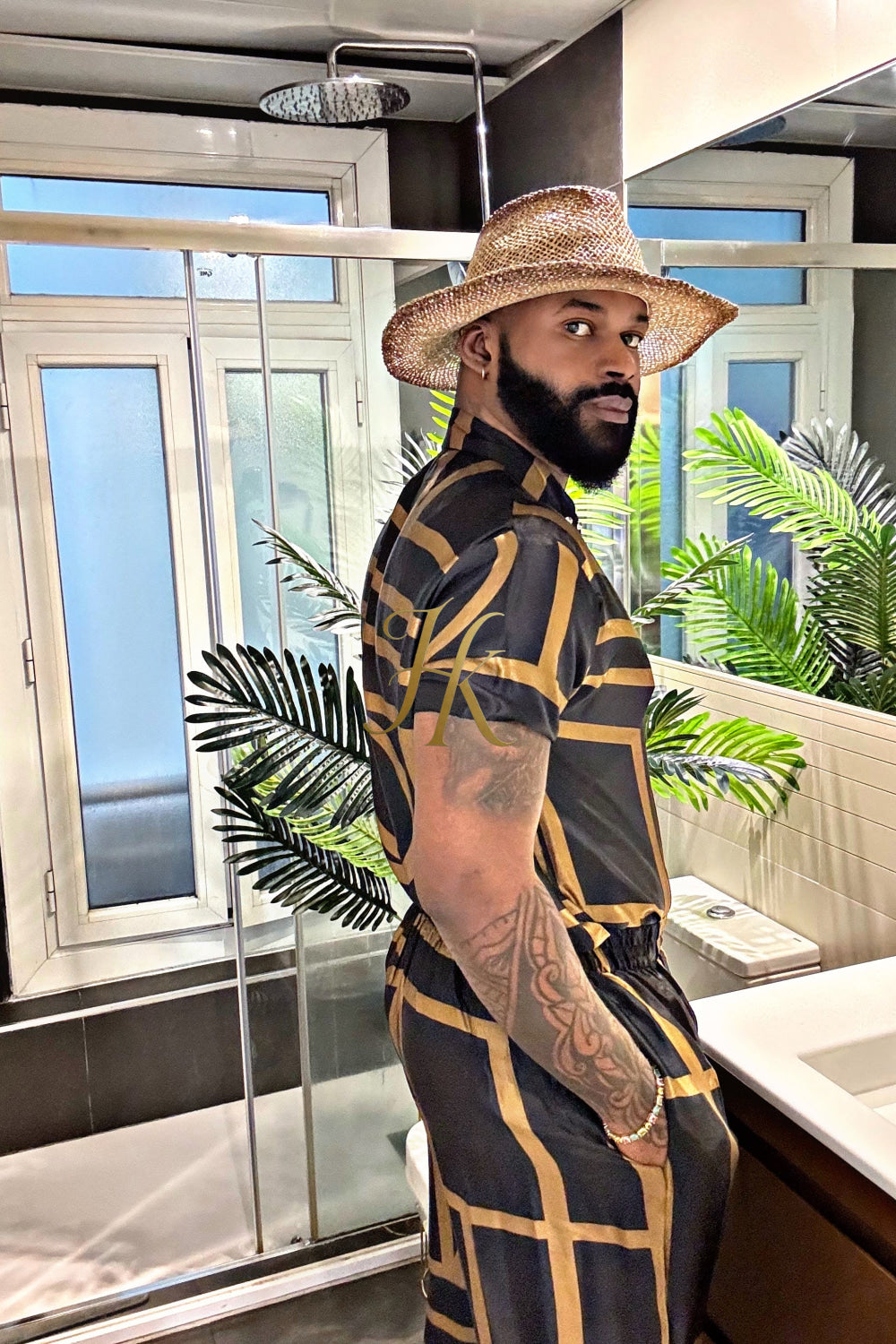 Handmade Outfits: Men's Luxury Silk Set - kayibstrore