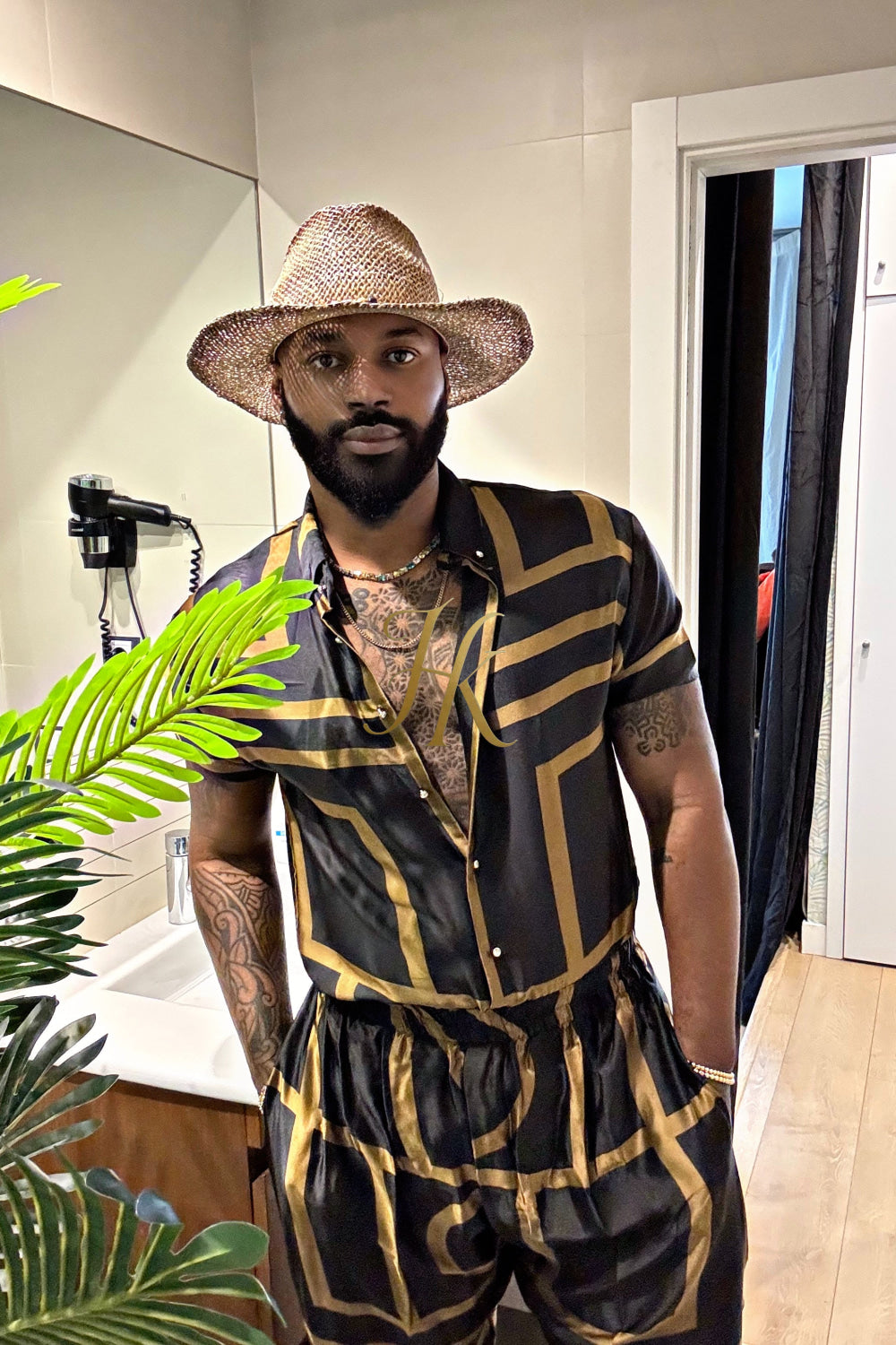 Handmade Outfits: Men's Luxury Silk Set - kayibstrore