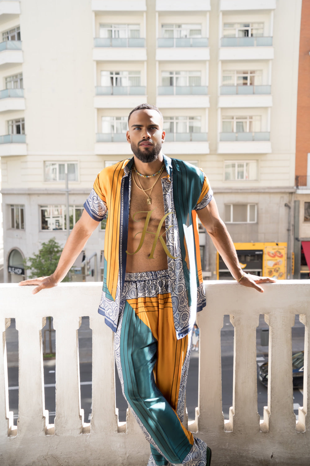 Luxury Handmade Outfits: Men's Luxury Silk Set clothes - kayibstrore