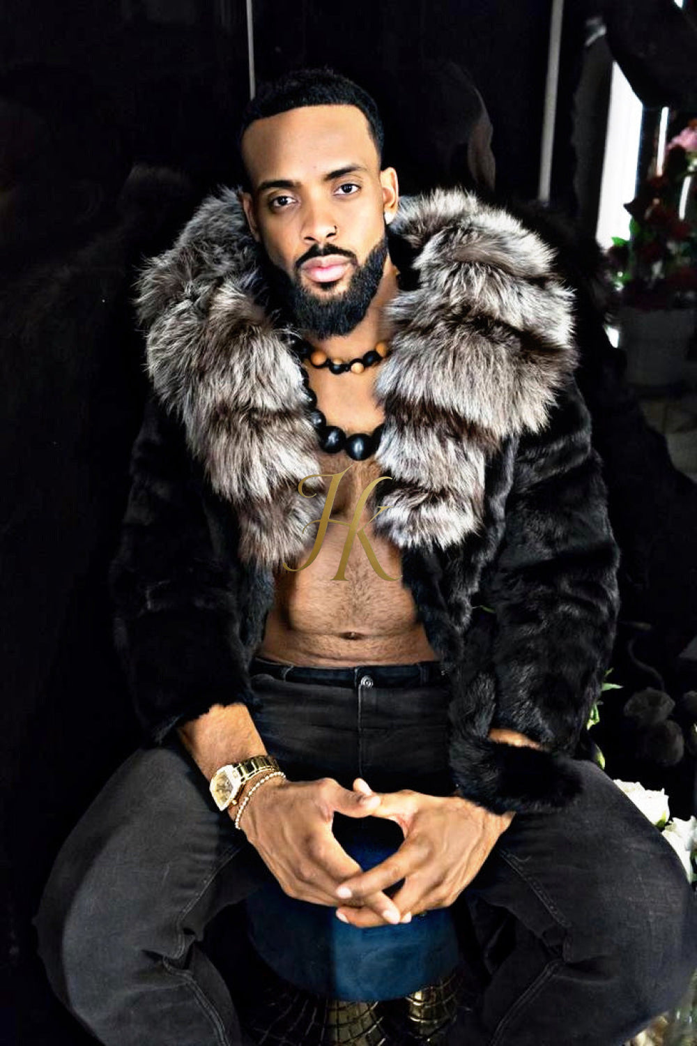 Luxurious Fox Fur Coats for Men - Elevate Your Style and Warmth - kayibstrore