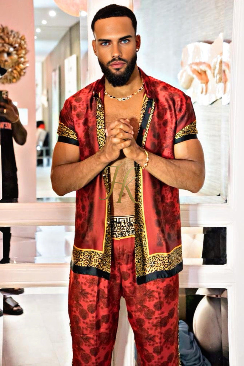 Handmade Outfits: Men's Luxury Silk Set - kayibstrore